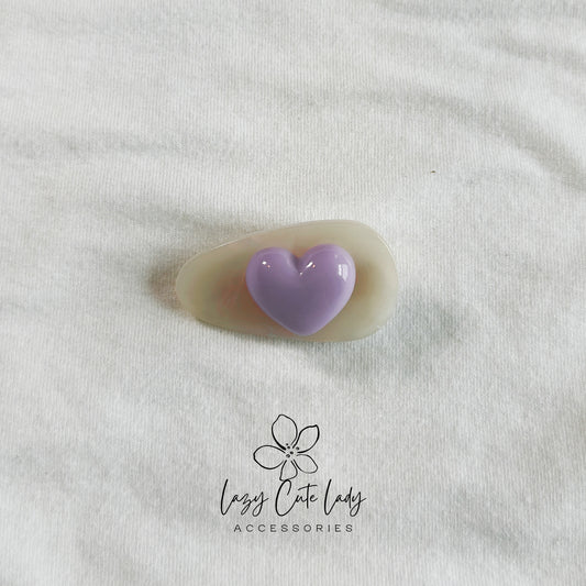 Elegant Heart Hair Clip