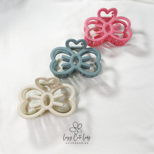 Hollow Butterfly Bow Hair Claw