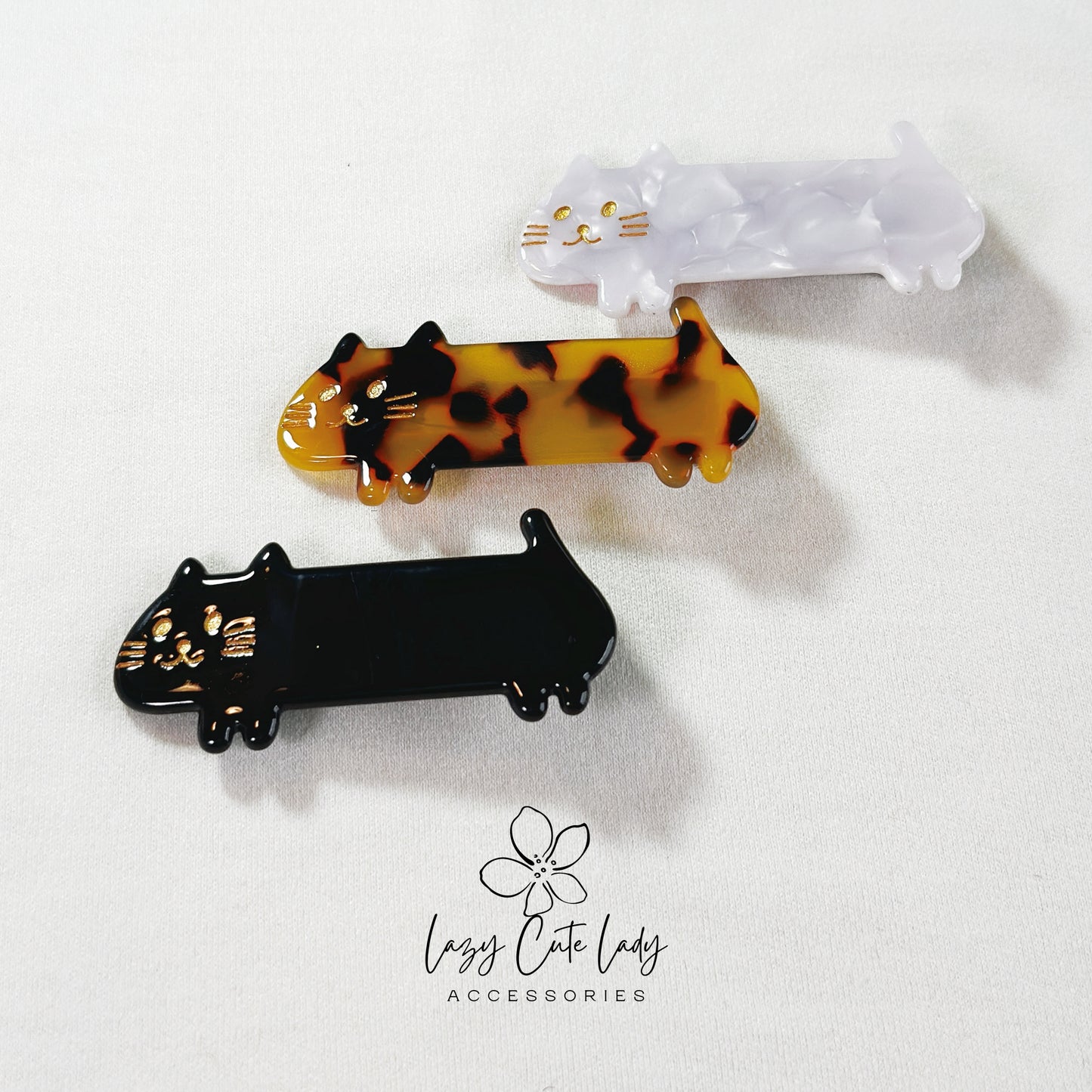 Adorable Cartoon Cat Hair Clip Hair Accessory
