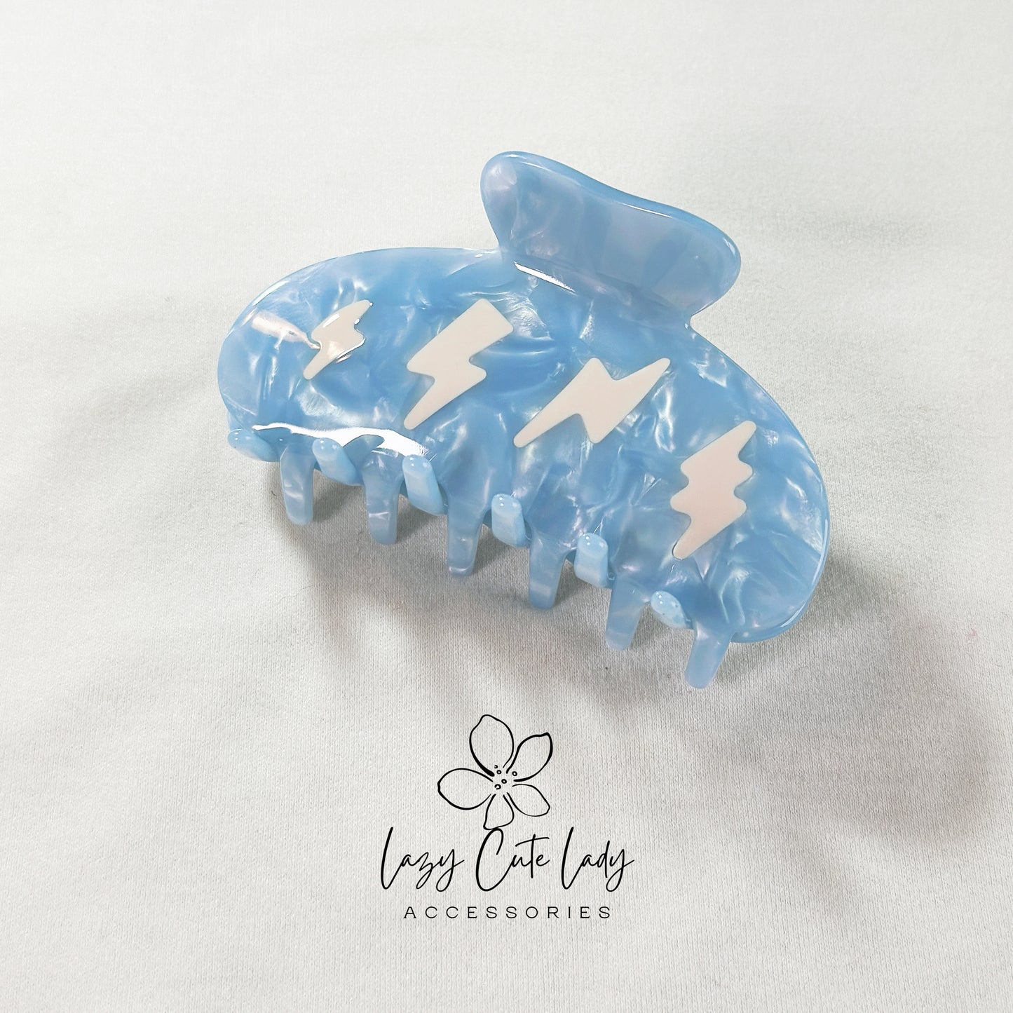 Sky Emotion Hair Claw - Lazy cute lady Accessory - hair accessory