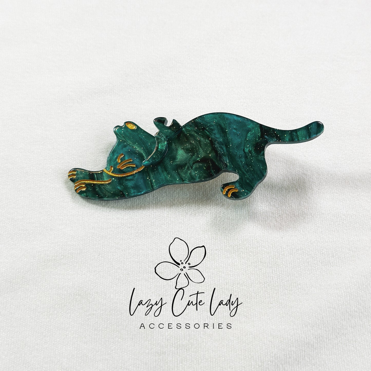 Adorable Cat Stretch Hair Clip - Cute Hair Accessory