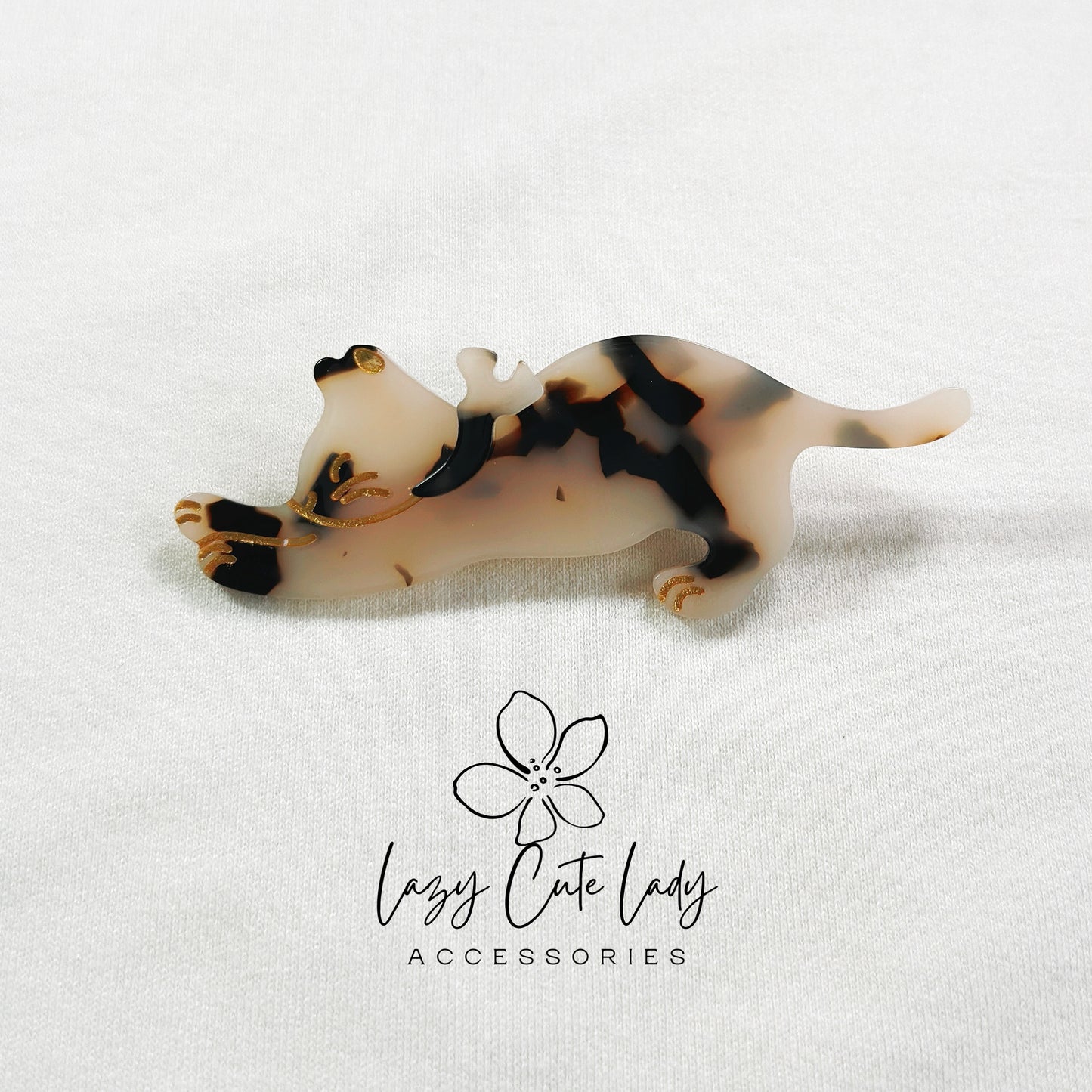 Adorable Cat Stretch Hair Clip - Cute Hair Accessory