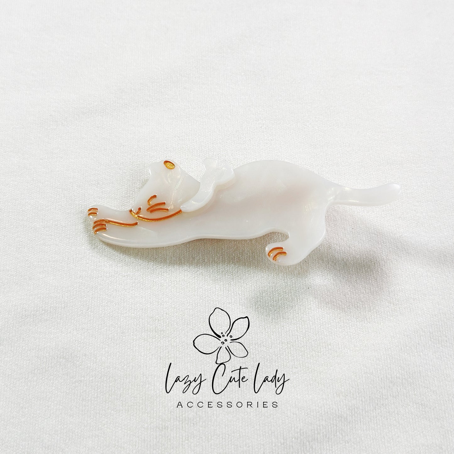 Adorable Cat Stretch Hair Clip - Cute Hair Accessory