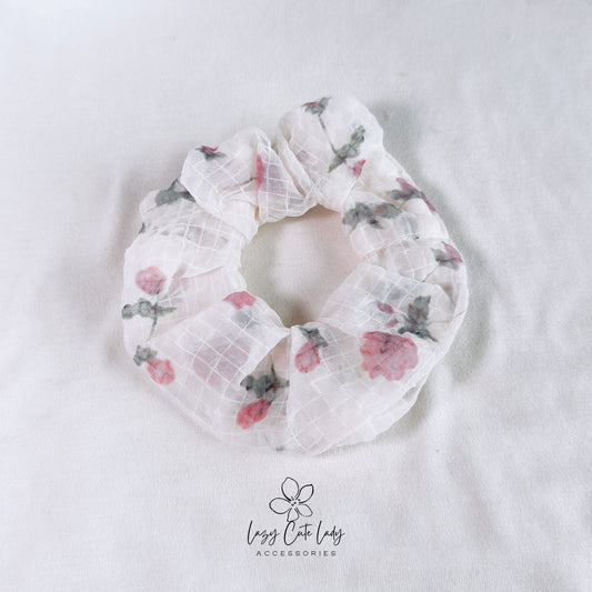 Blush Blossom Harmony Hair Scrunchies