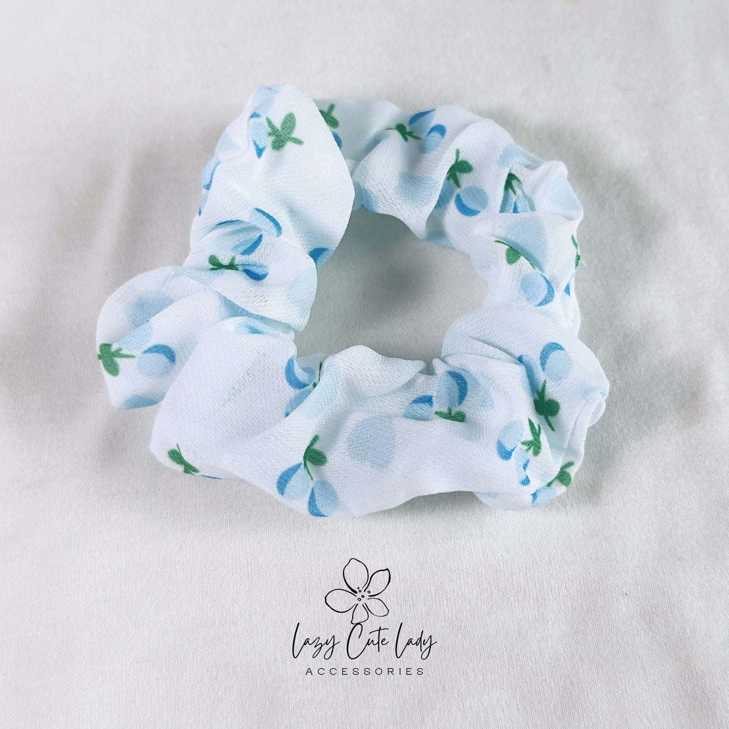 Sweet Berry Bliss Hair Scrunchies