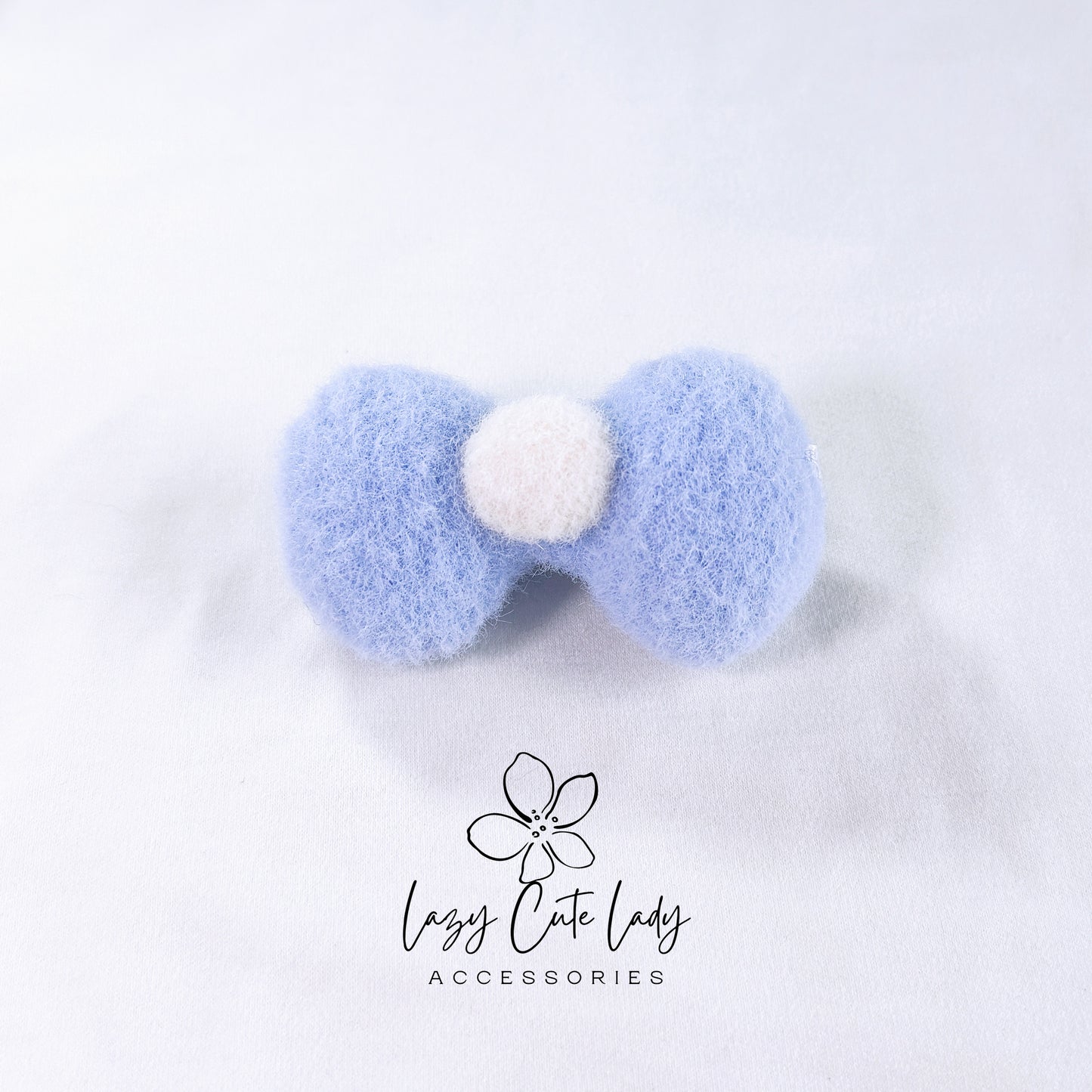 Adorable Felt Bow Hair Clip - cute Hair Accessory for girl