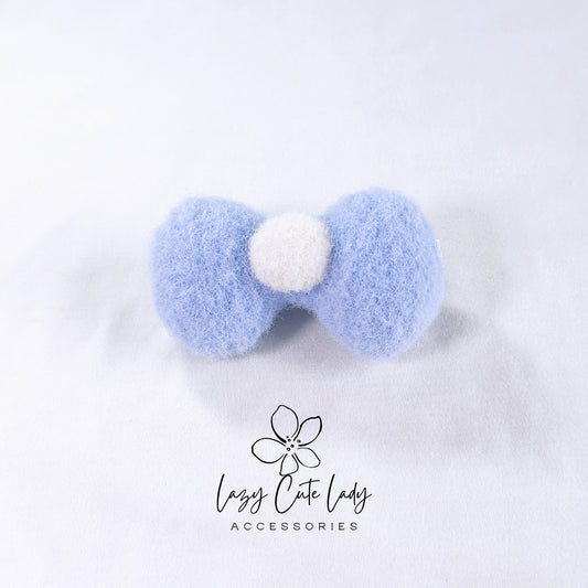 Adorable Felt Bow Hair Clip - cute Hair Accessory for girl