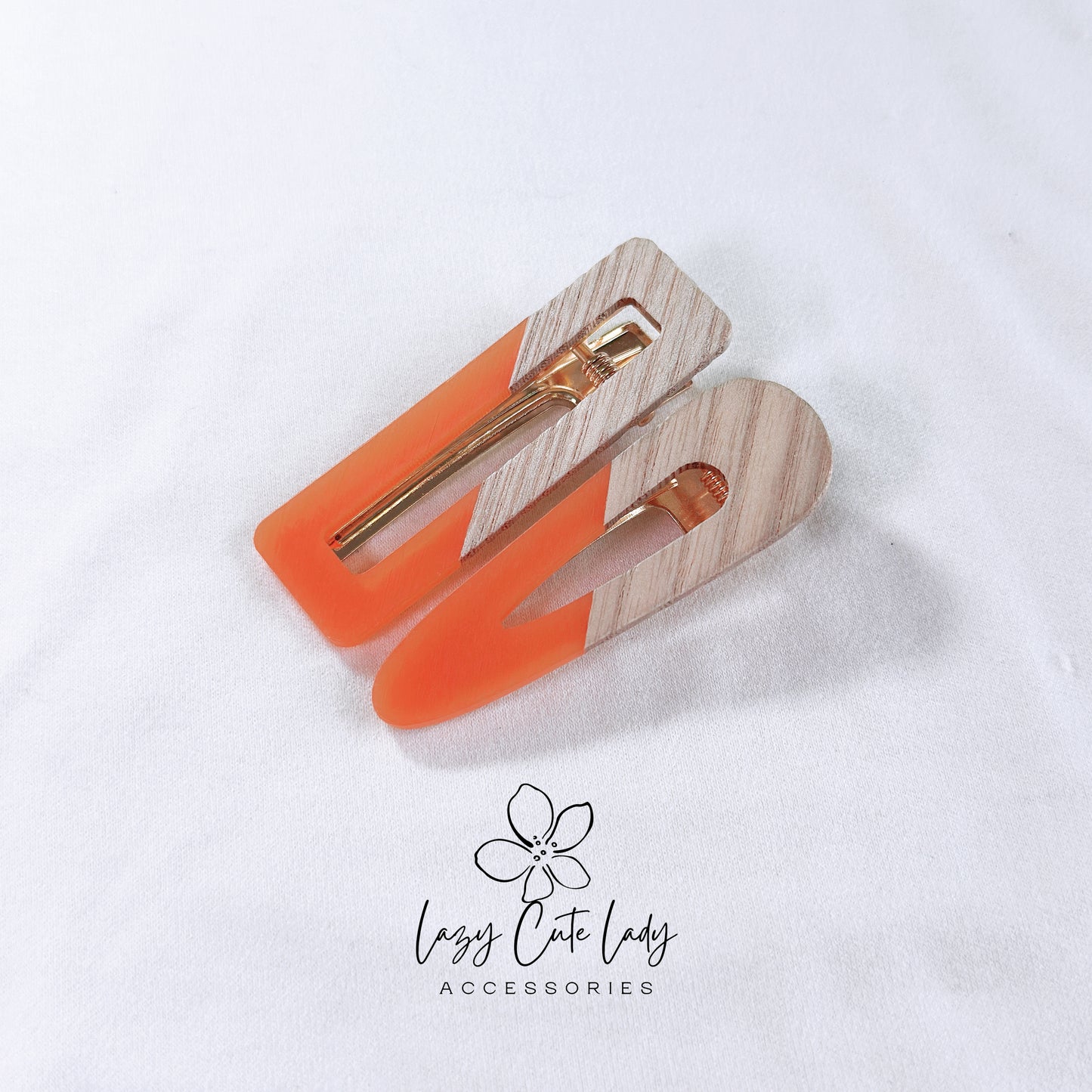 Nature-inspired Hair Clips Set