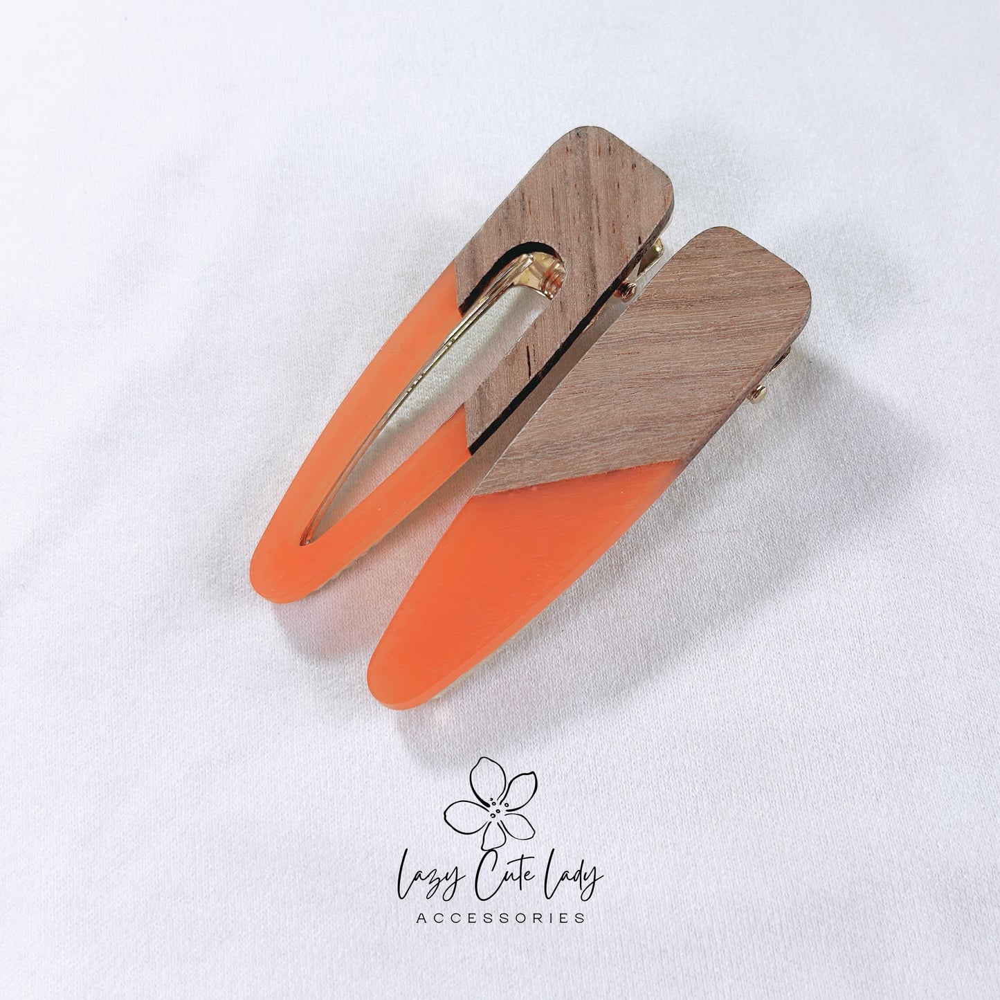 Nature-inspired Hair Clips Set