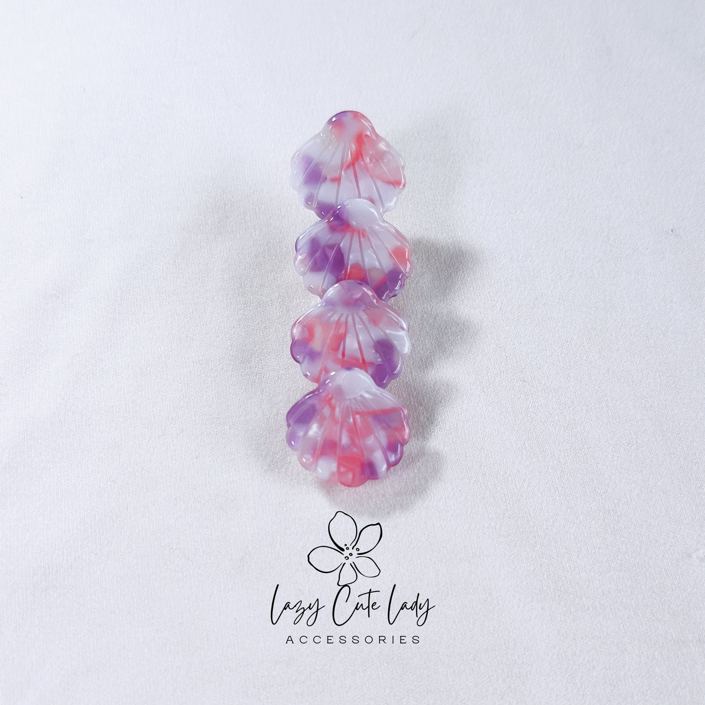 Elegant Seashell Shaped Hair Clip - Hair Accessory - Cute Hair Clips- For girl for women