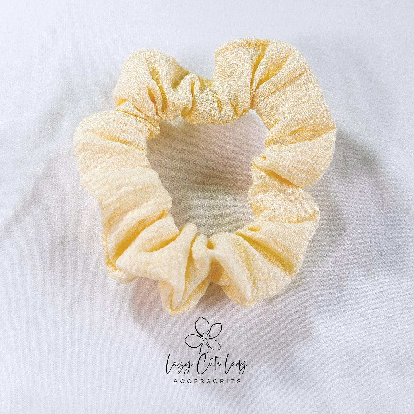 Vivid Hue Hair Scrunchies