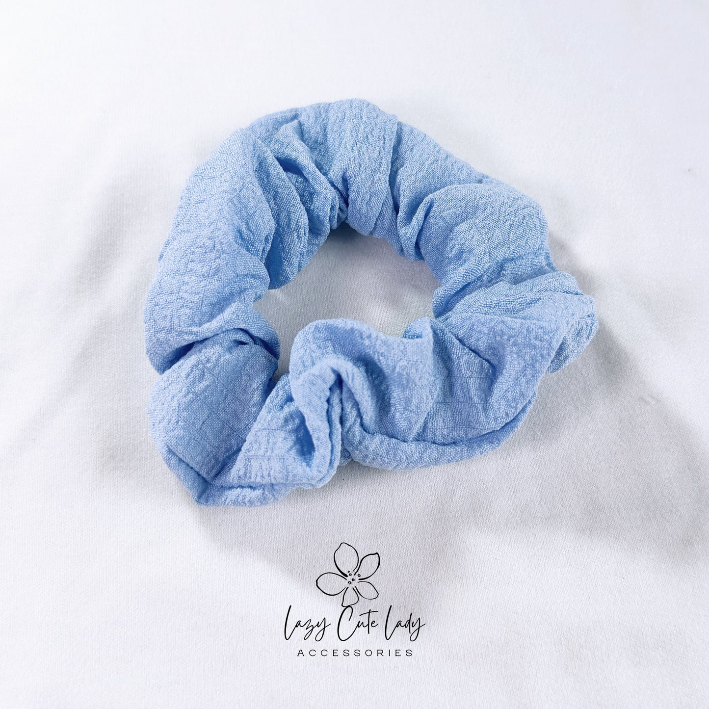 Vivid Hue Hair Scrunchies