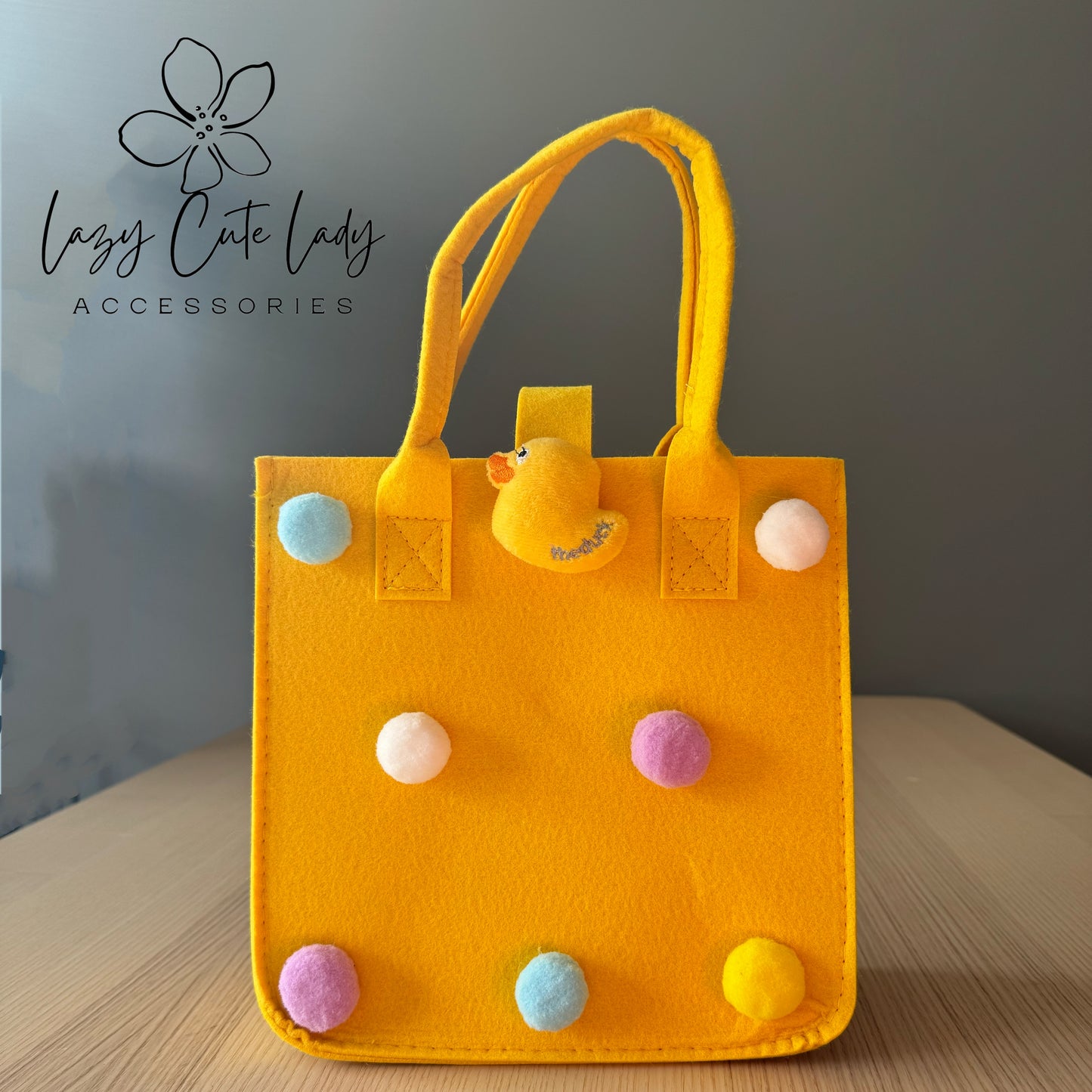 Handmade Felt Animal Tote Bag – Adorable, Spacious, and Perfect for All Ages