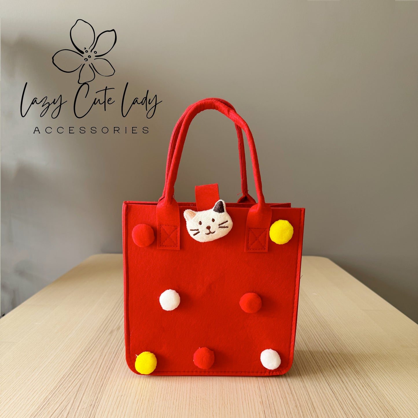 Handmade Felt Animal Tote Bag – Adorable, Spacious, and Perfect for All Ages