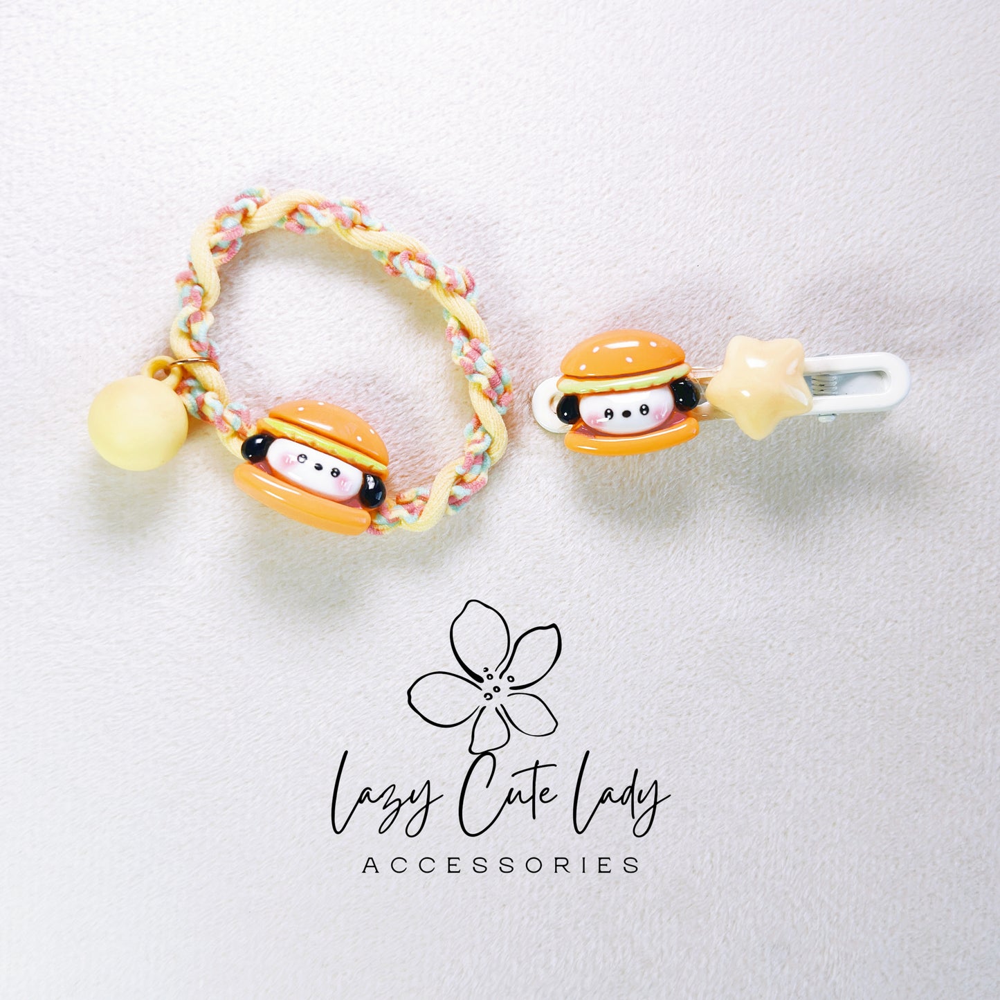 Puppy & Snack Delight Hair Accessories
