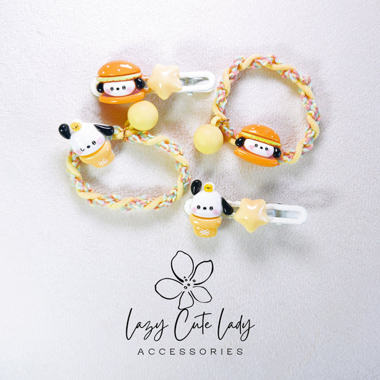 Puppy & Snack Delight Hair Accessories