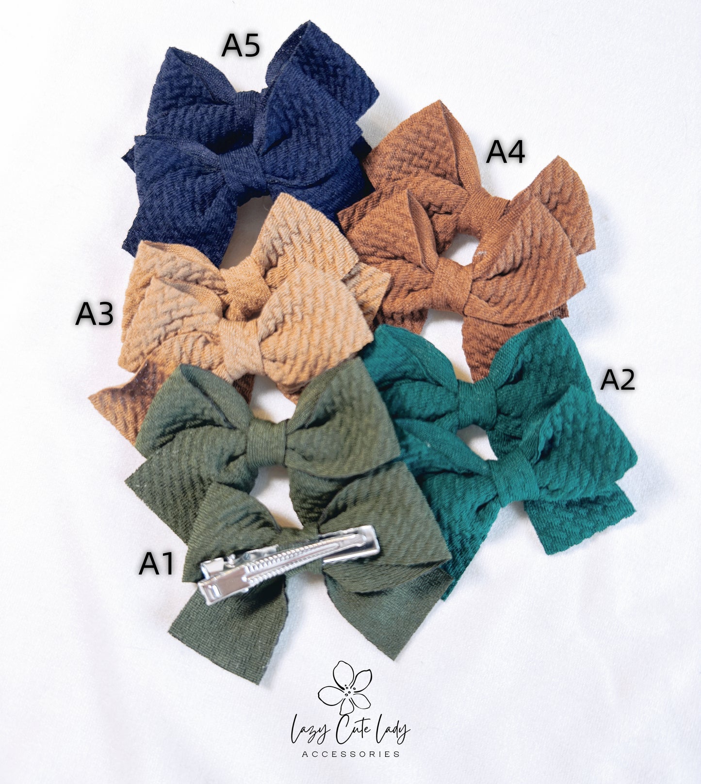 Mini Bow Hair Clips Set – Cute and Versatile - Baby Hair Accessory - Hair Bow for girls- Colorful Hair Bow