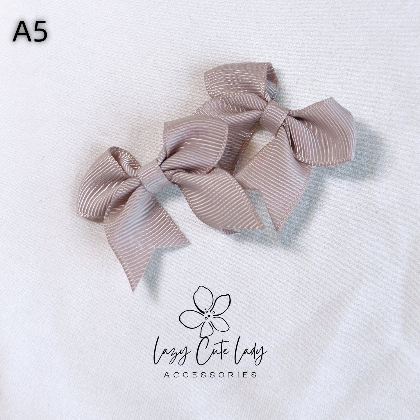 Mini Bow Hair Clips Set – Cute and Versatile - Baby Hair Accessory- 15 different colors