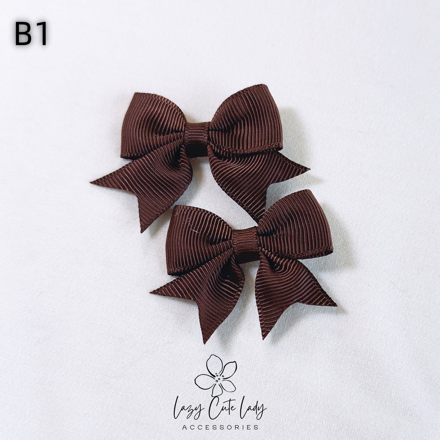 Mini Bow Hair Clips Set – Cute and Versatile - Baby Hair Accessory- 15 different colors