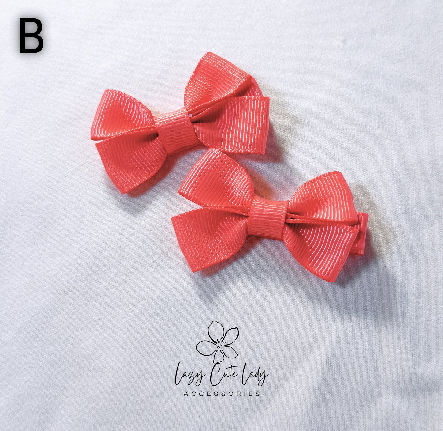 Mini Bow Hair Clips Set – Cute and Versatile Hair Accessory(2 Inches)