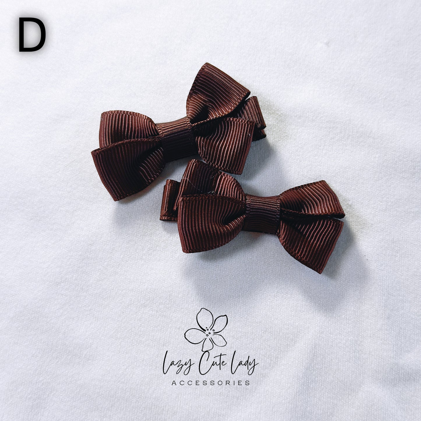 Mini Bow Hair Clips Set – Cute and Versatile Hair Accessory(2 Inches)