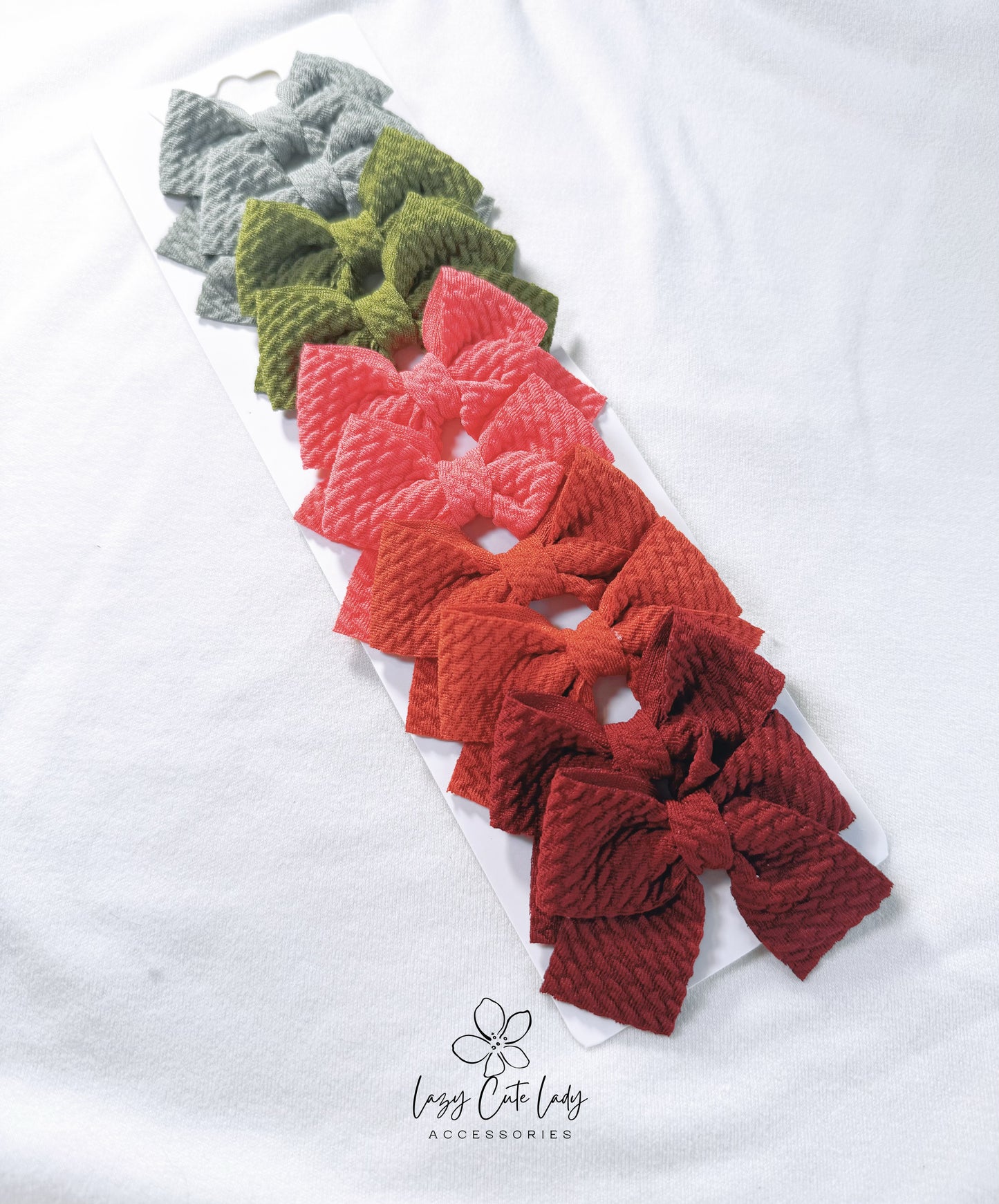 Mini Bow Hair Clips Set – Cute and Versatile - Baby Hair Accessory - Hair Bow for girls- Colorful Hair Bow