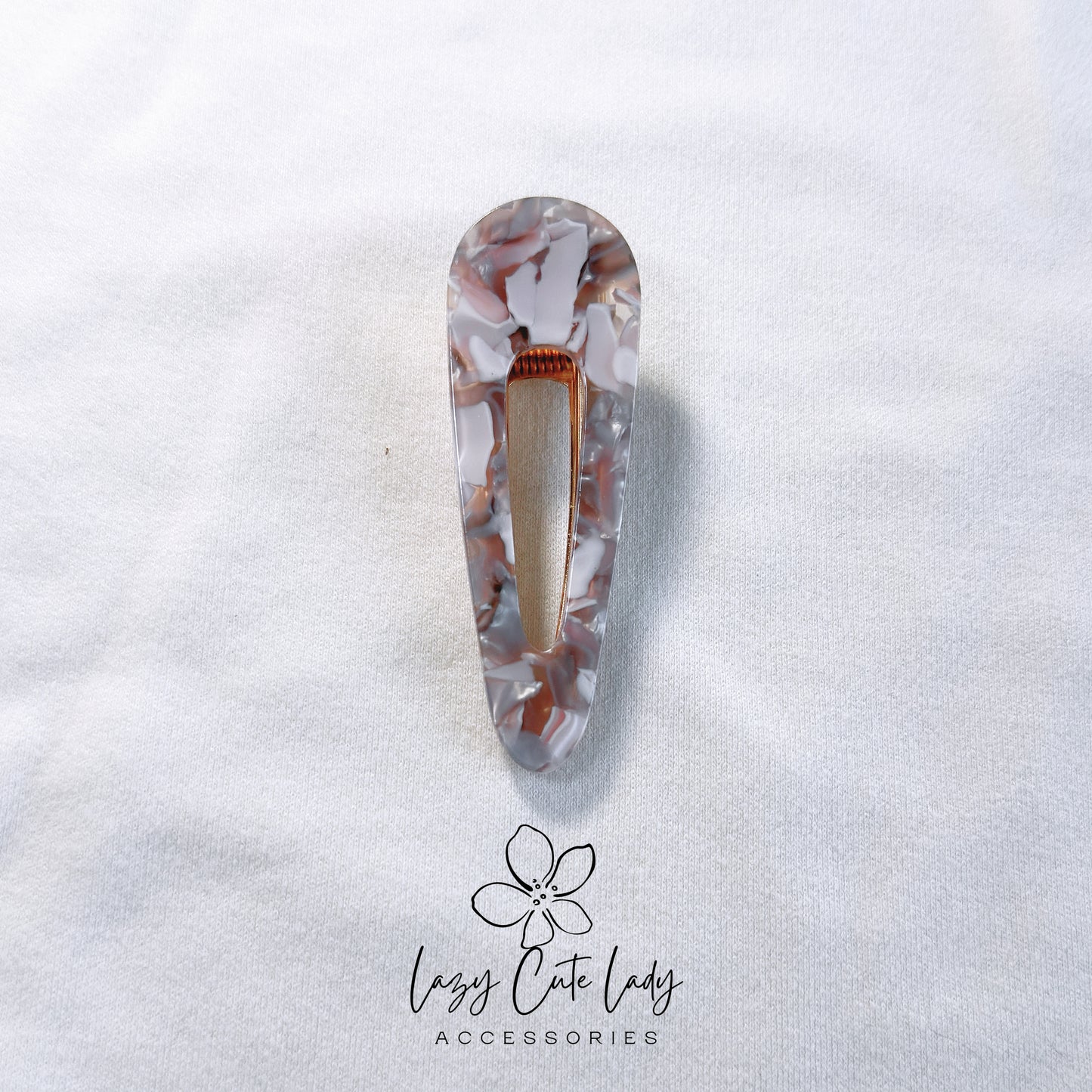 Eco-Friendly Acetate Hair Clip – Sustainable and Stylish Hair Accessory- for girl for women