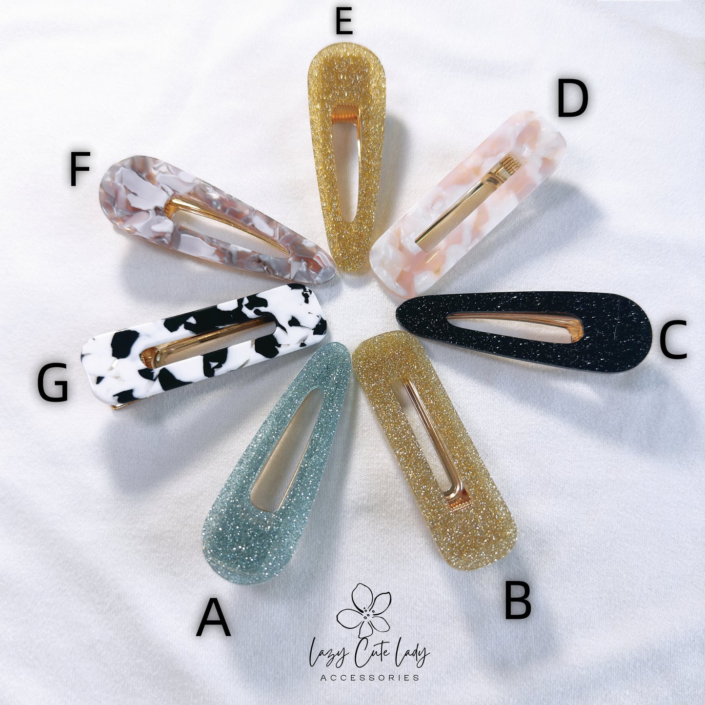 Eco-Friendly Acetate Hair Clip – Sustainable and Stylish Hair Accessory- for girl for women