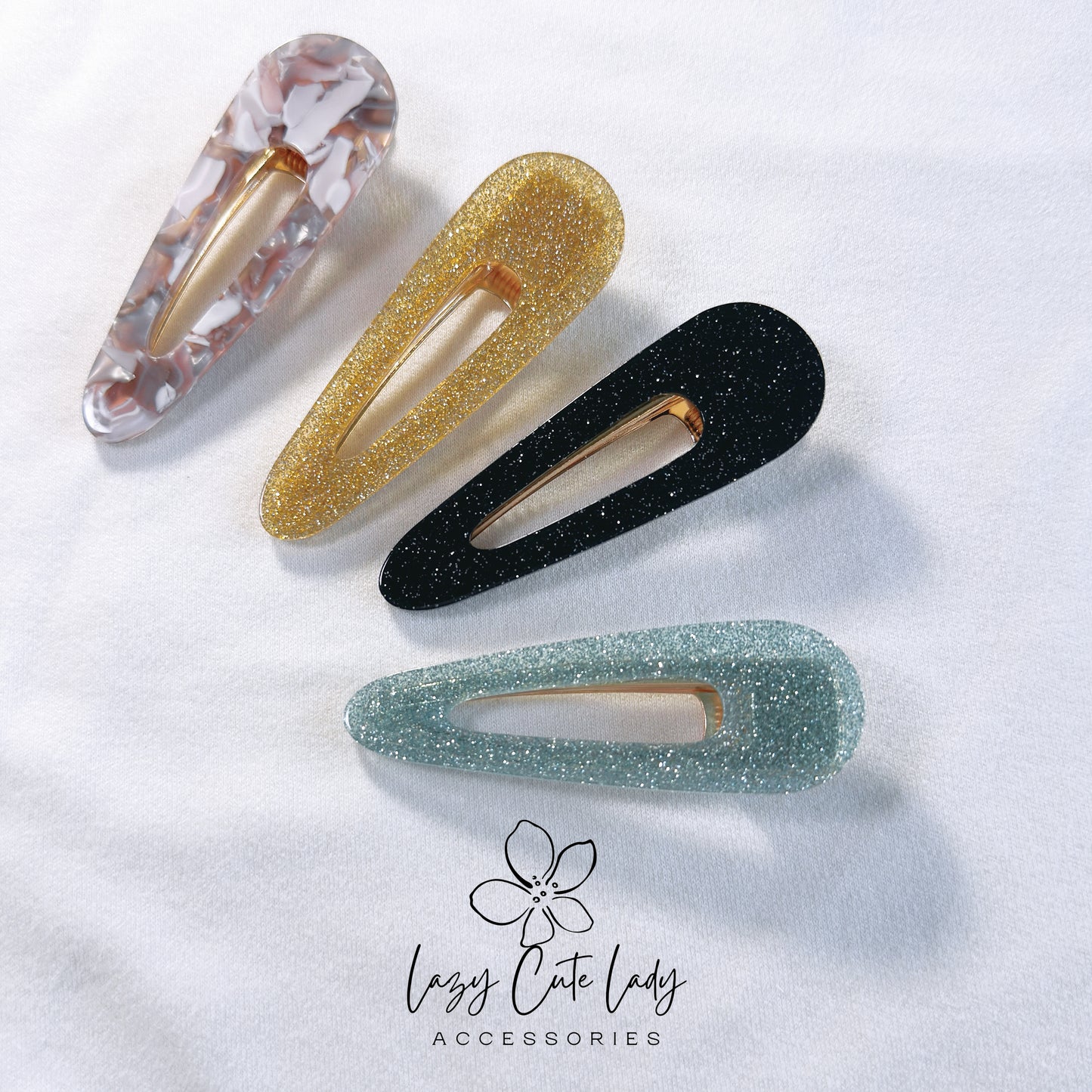 Eco-Friendly Acetate Hair Clip – Sustainable and Stylish Hair Accessory- for girl for women