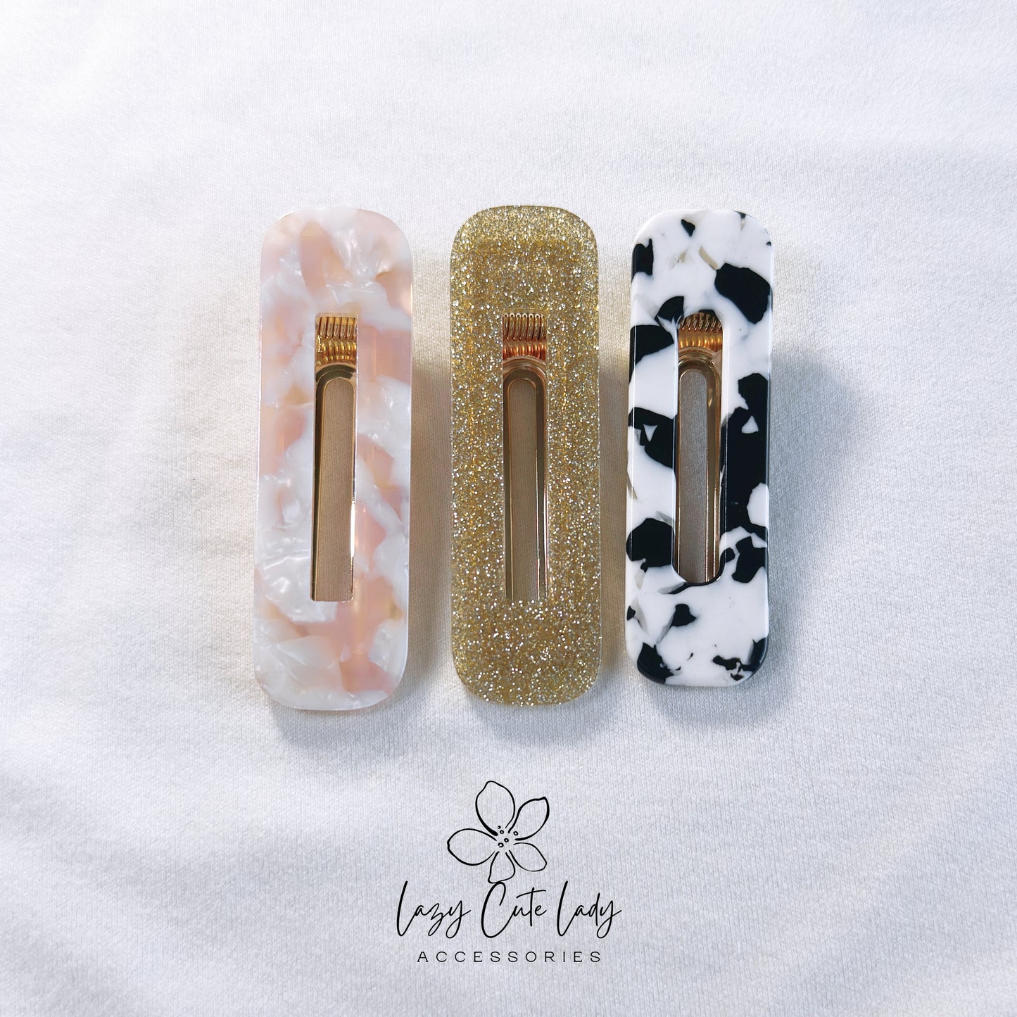 Eco-Friendly Acetate Hair Clip – Sustainable and Stylish Hair Accessory- for girl for women