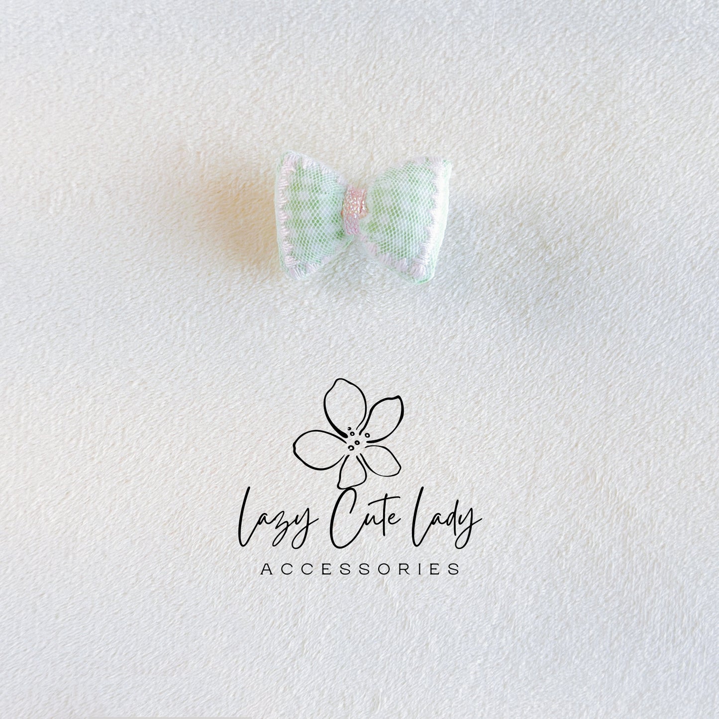 Adorable 1.5-Inch Fabric Bow and Strawberry Hair Clip Set - Pink and Blue Options
