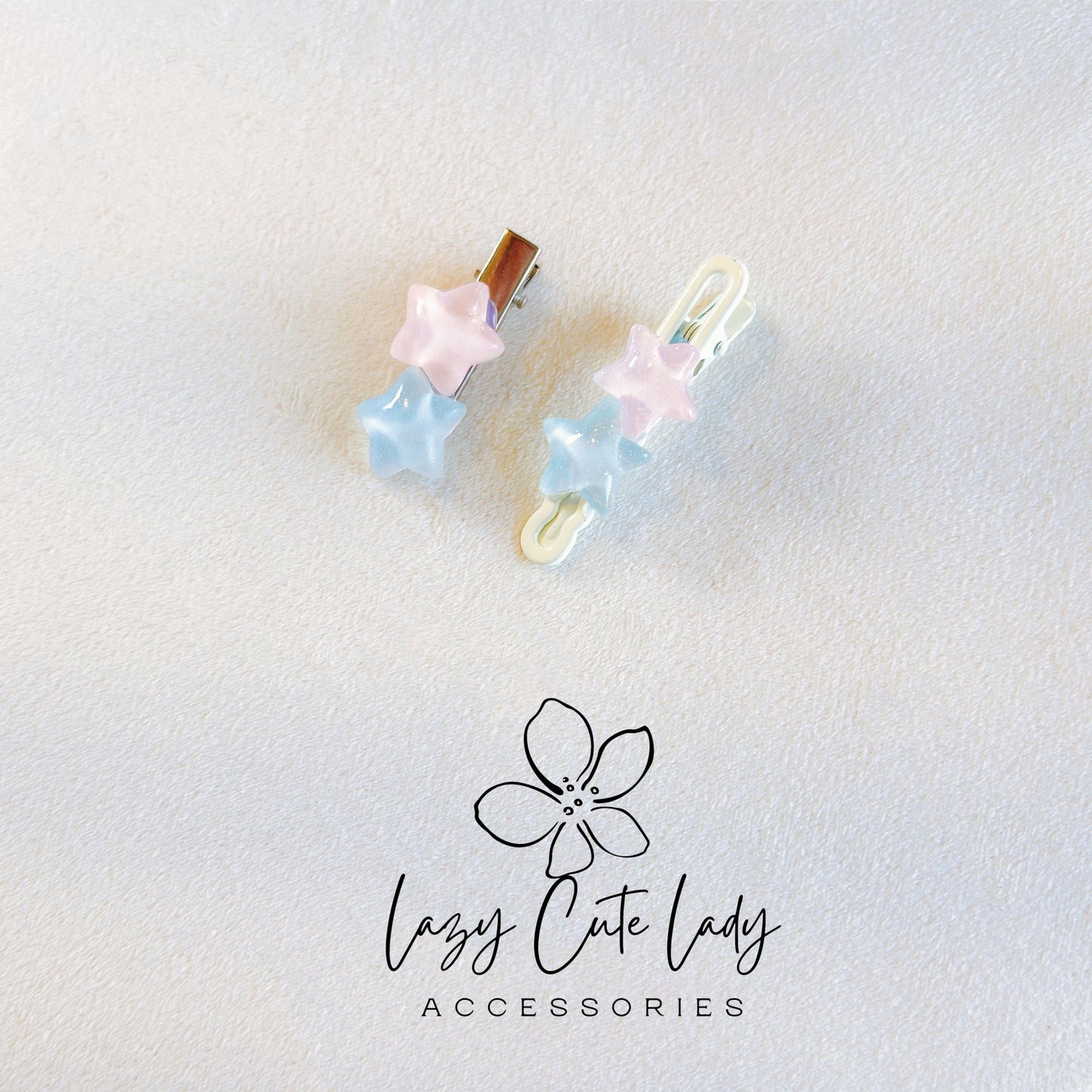 Kawaii Star Hair Clip Collection – Pastel & Jelly Barrettes for Babies, Kids & Cute Girls