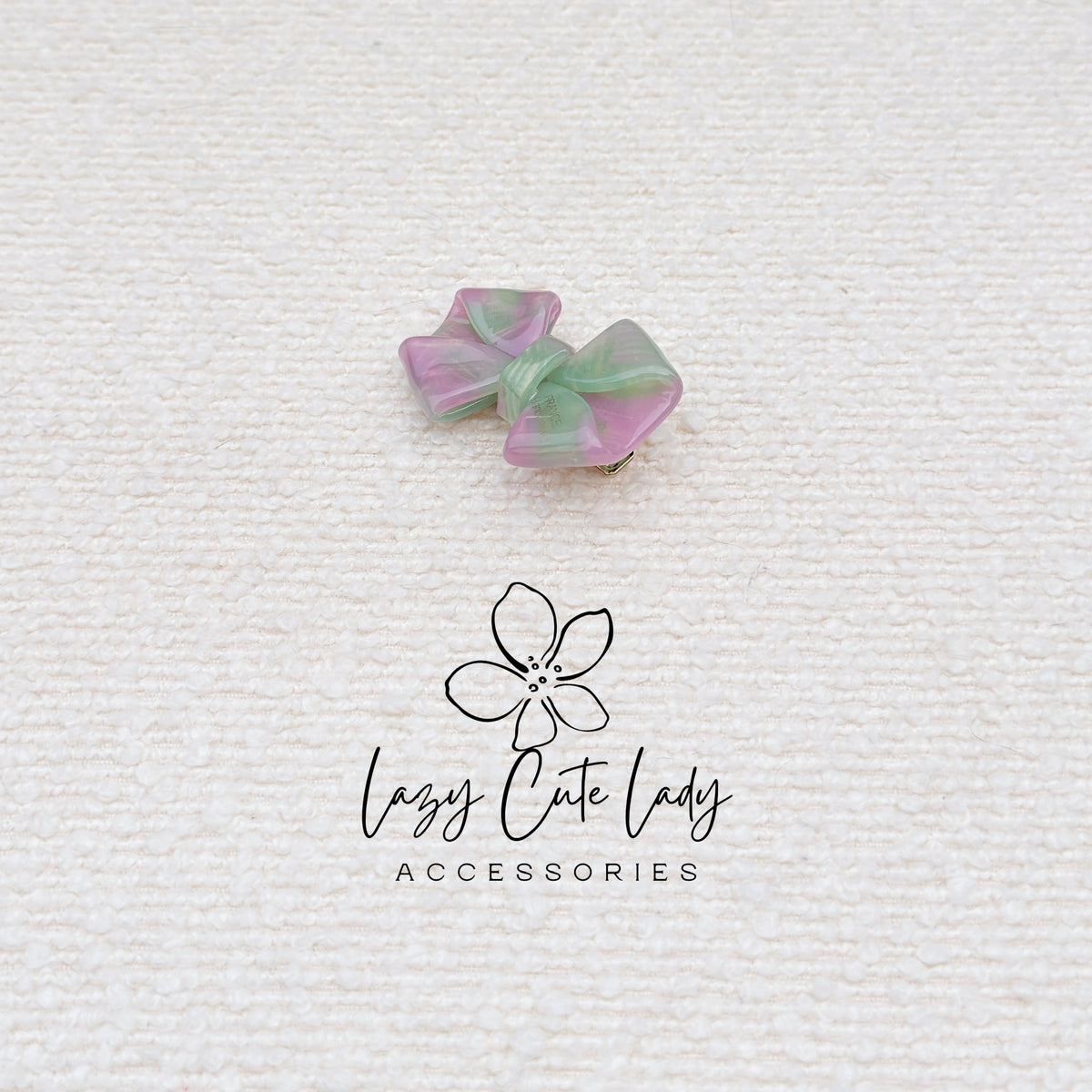 Cute Coquette Bow Claw Clip