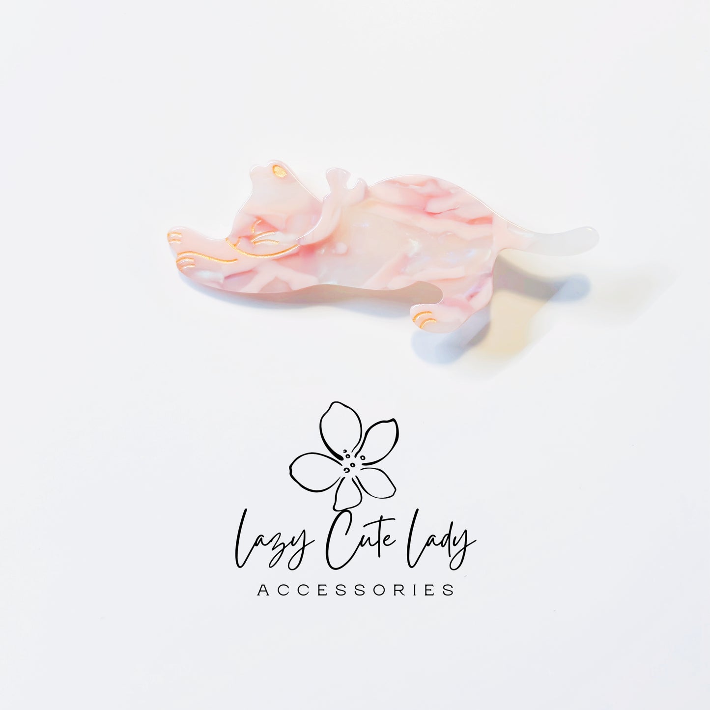 Adorable Cat Stretch Hair Clip - Cute Hair Accessory