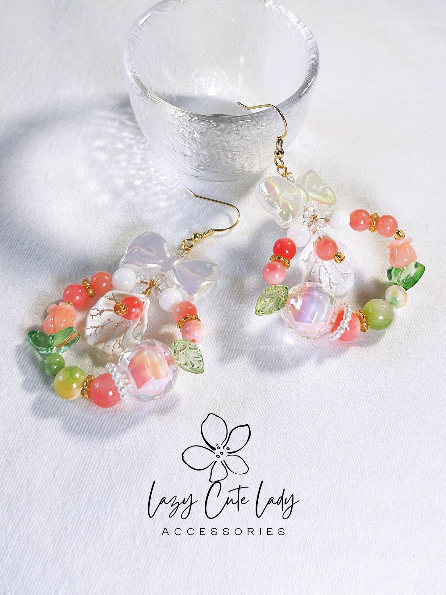 WhimsyBloom: Handcrafted Beaded Earrings