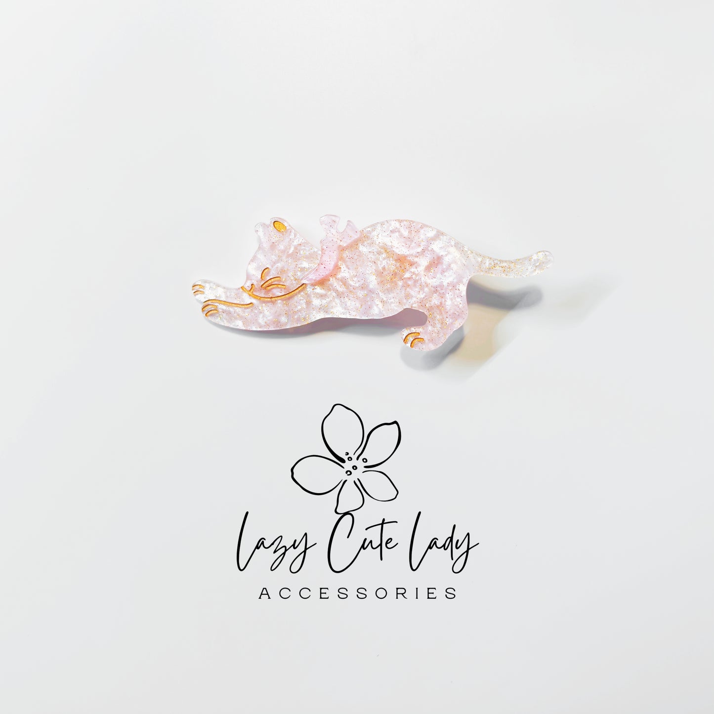 Adorable Cat Stretch Hair Clip - Cute Hair Accessory