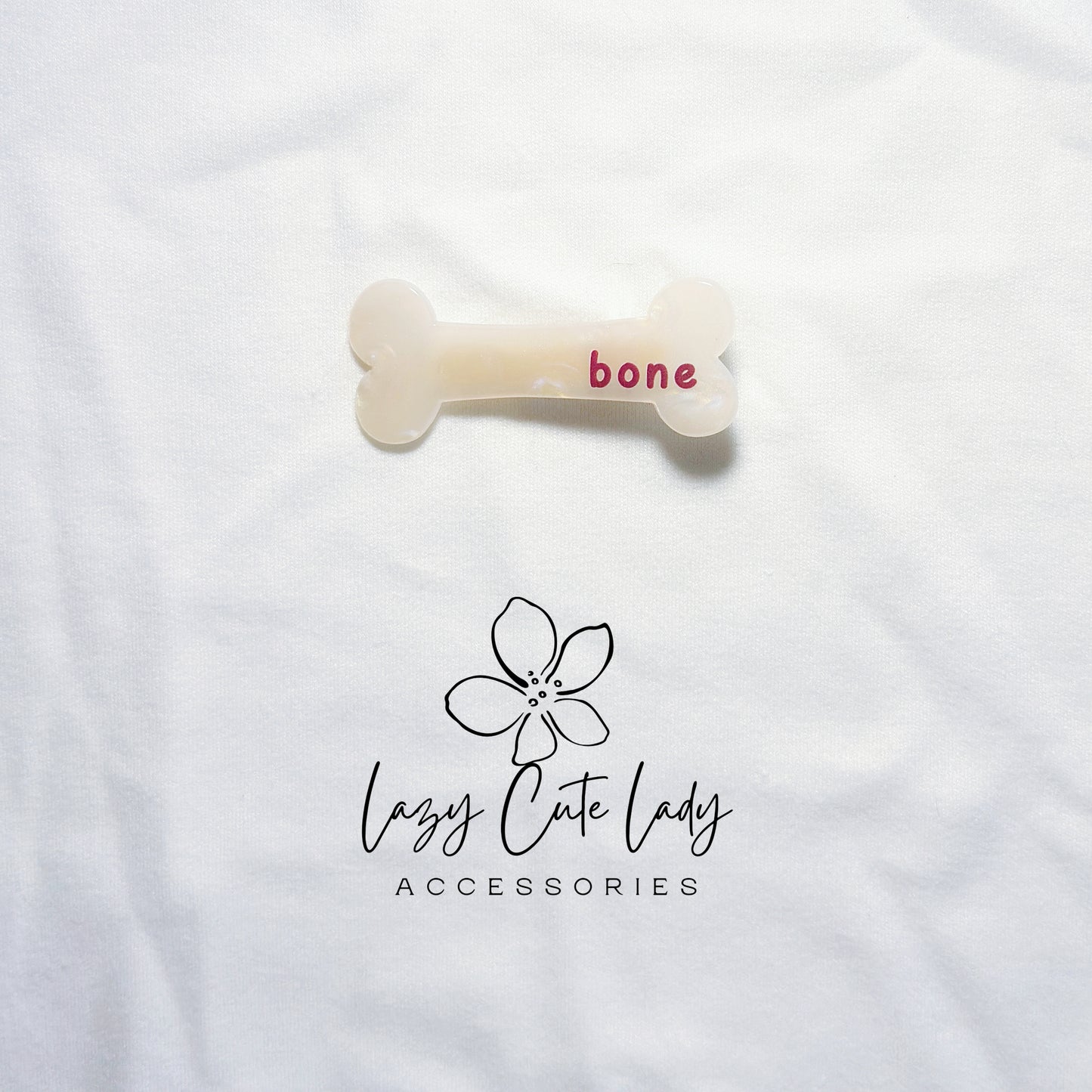 Dachshund Dog Acrylic Hair Clips – Playful Sausage Dog & Bone Barrettes | 7 Styles- Cute Hair Clips- Gift For Her- Puppy HairClips