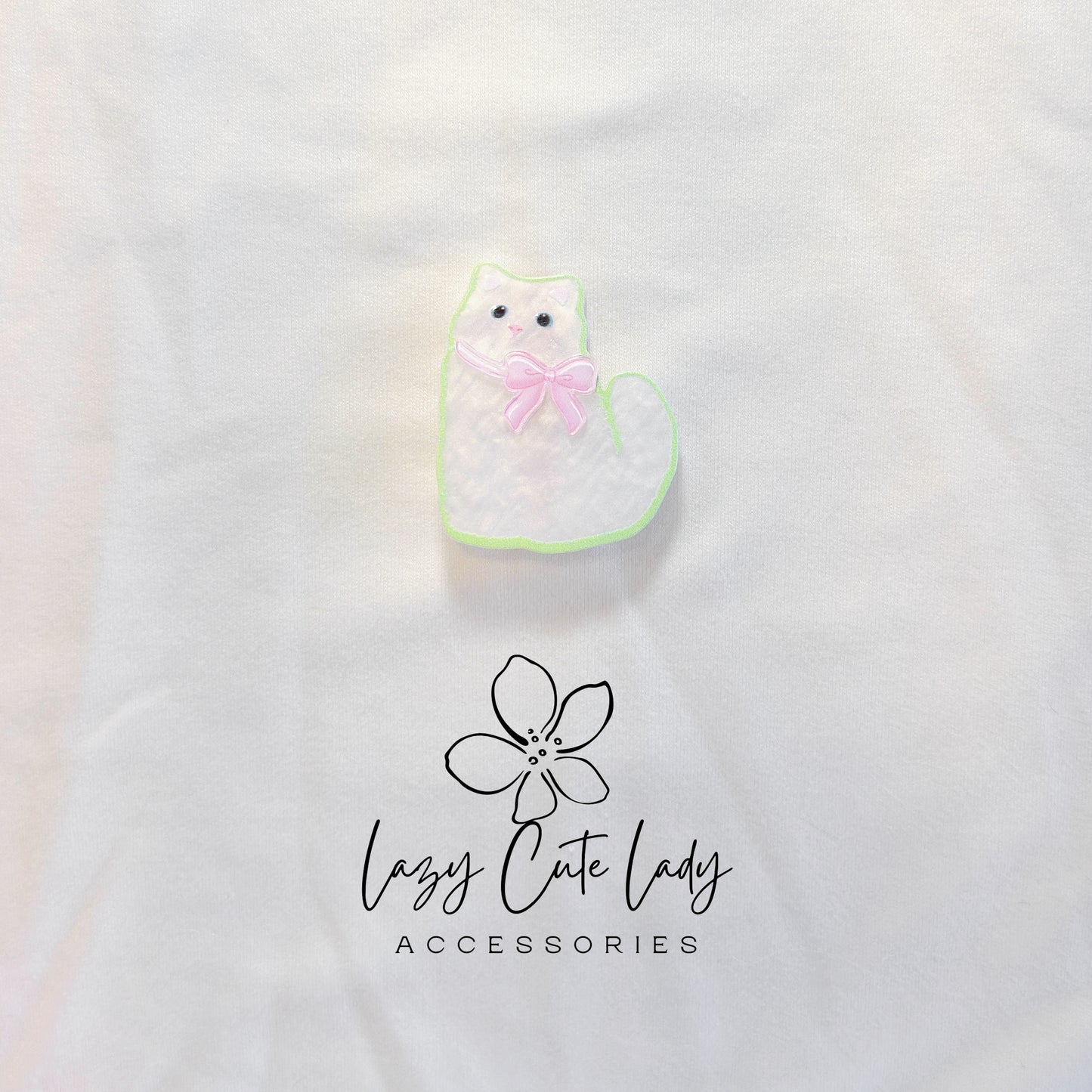 Acrylic Animal Friends Hair Clips – Shiny Cartoon Puppy & Kitty Barrettes | 6 Styles