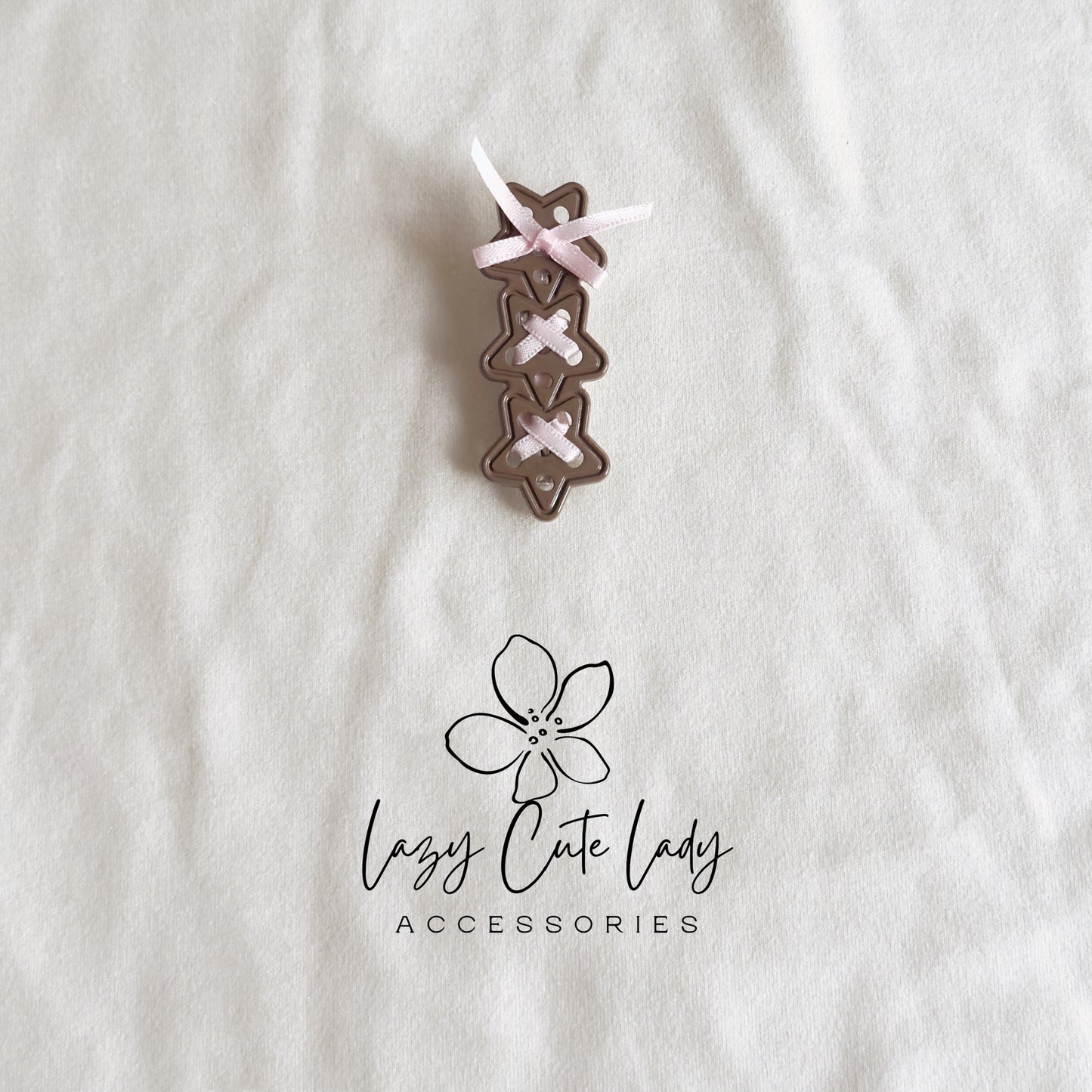 Ribbon-Laced Star Hair Clips – Sweet & Stylish Touch for Everyday Looks