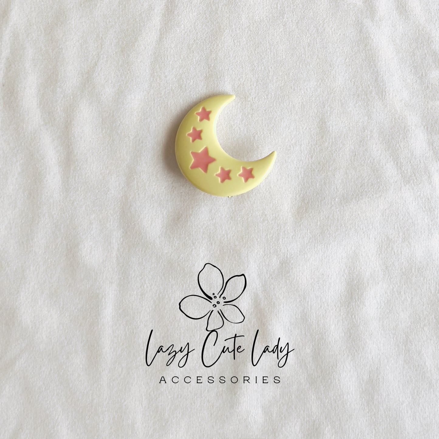 Moon & Stars Hair Clips – Pastel Celestial Dreams for Every Day