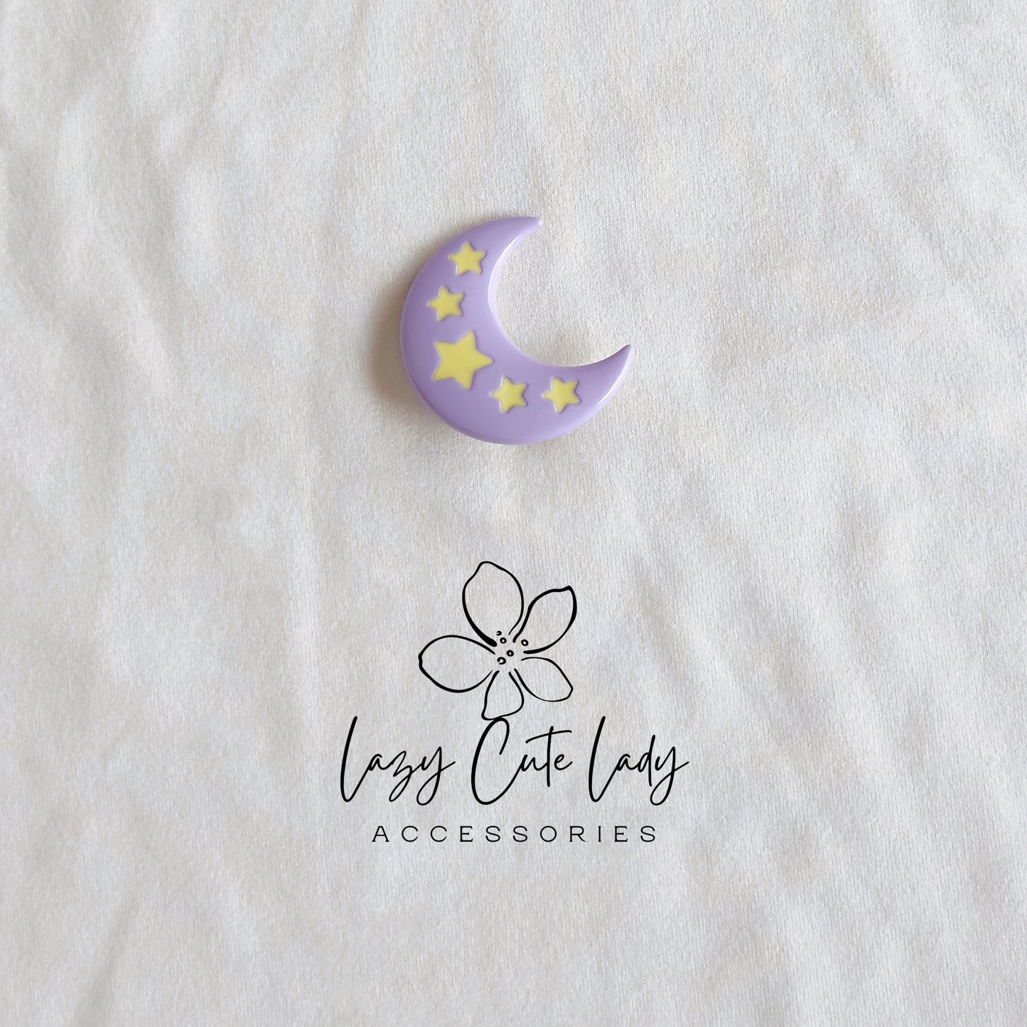 Moon & Stars Hair Clips – Pastel Celestial Dreams for Every Day