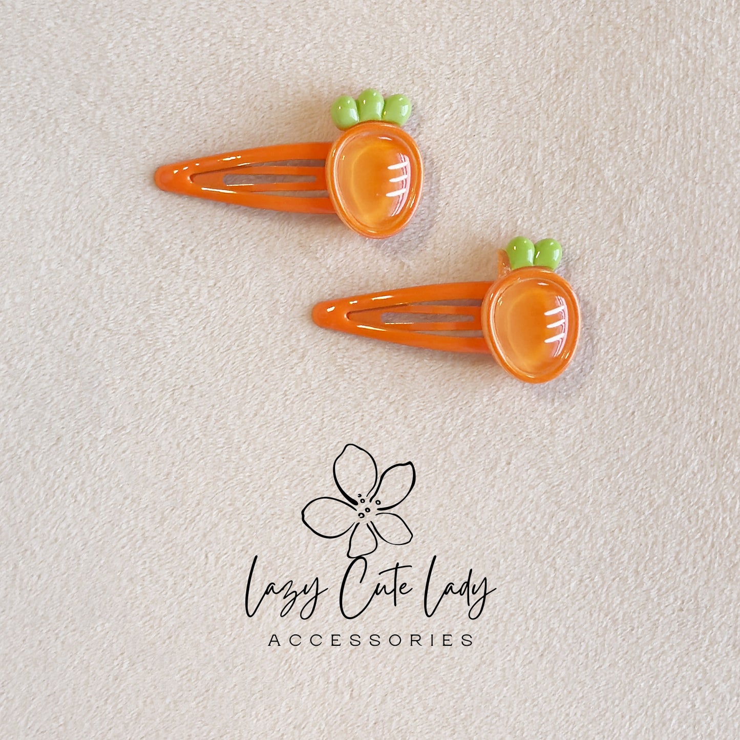 Fruit Hair Clips – Cute Snap Barrettes for Kids (Set of 5 Fruits)