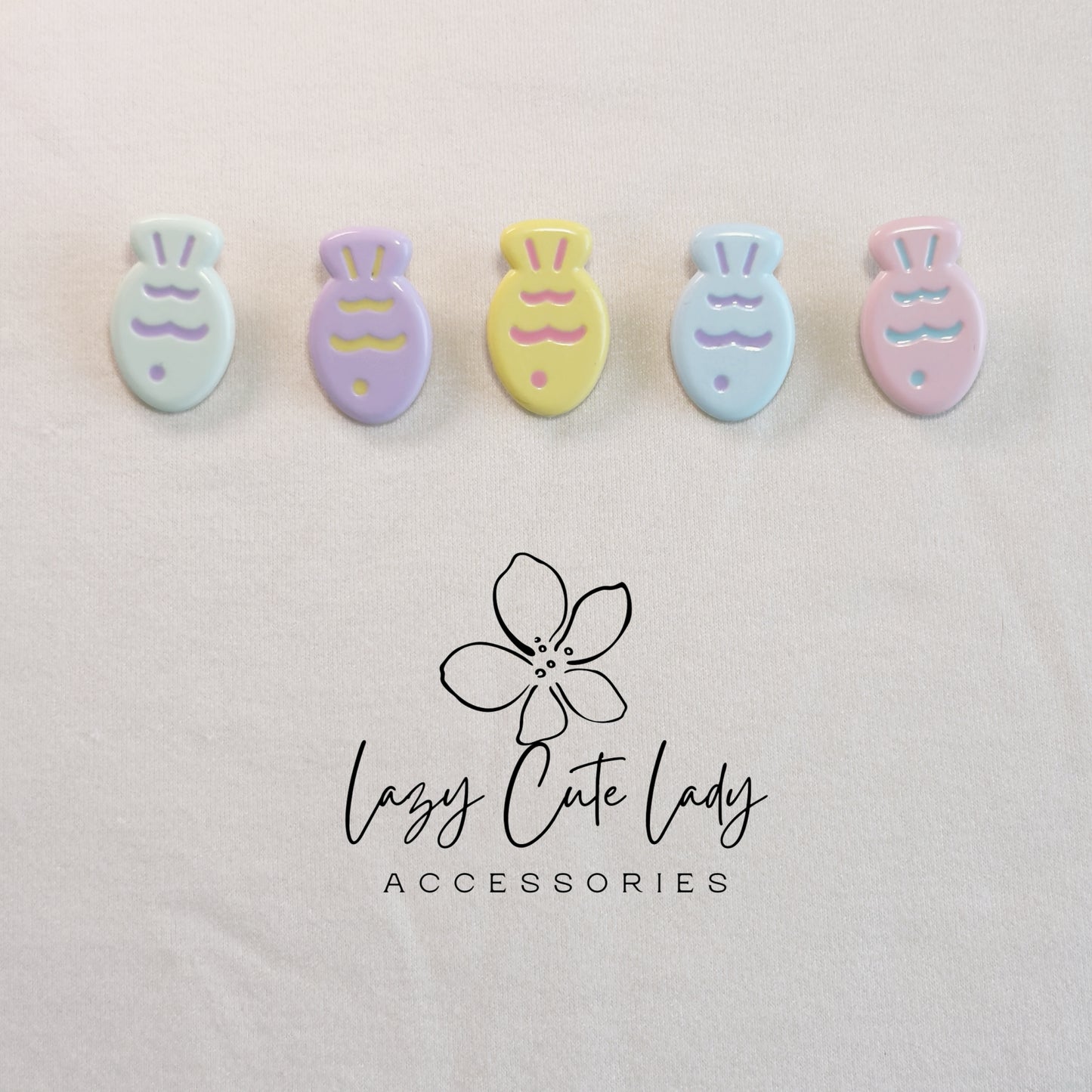 Mini & Standard Summer Fish Hair Clips – New Pastel Colors for Summer