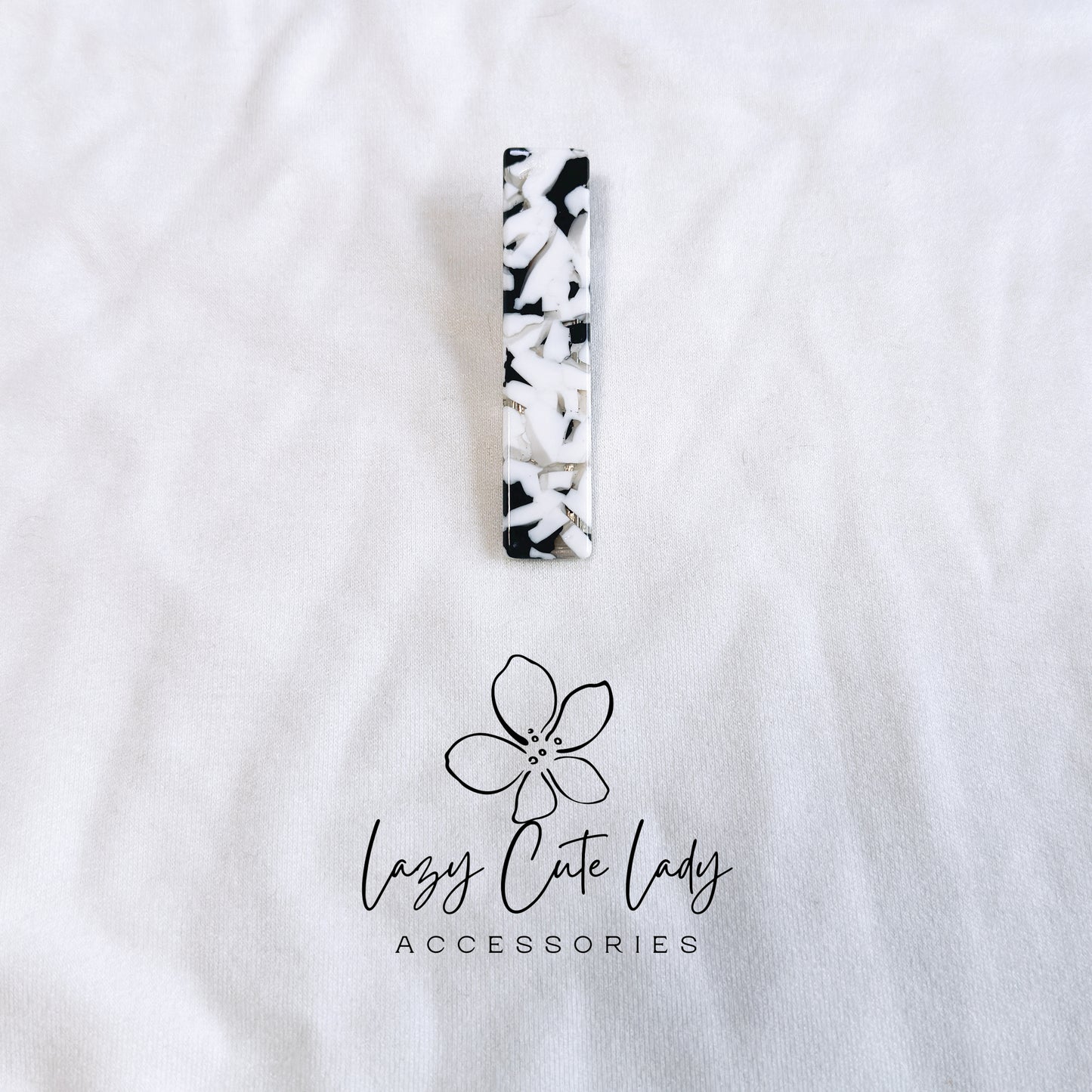 Vintage Eco-Friendly Acetate Hair Clip – Stylish and Sustainable