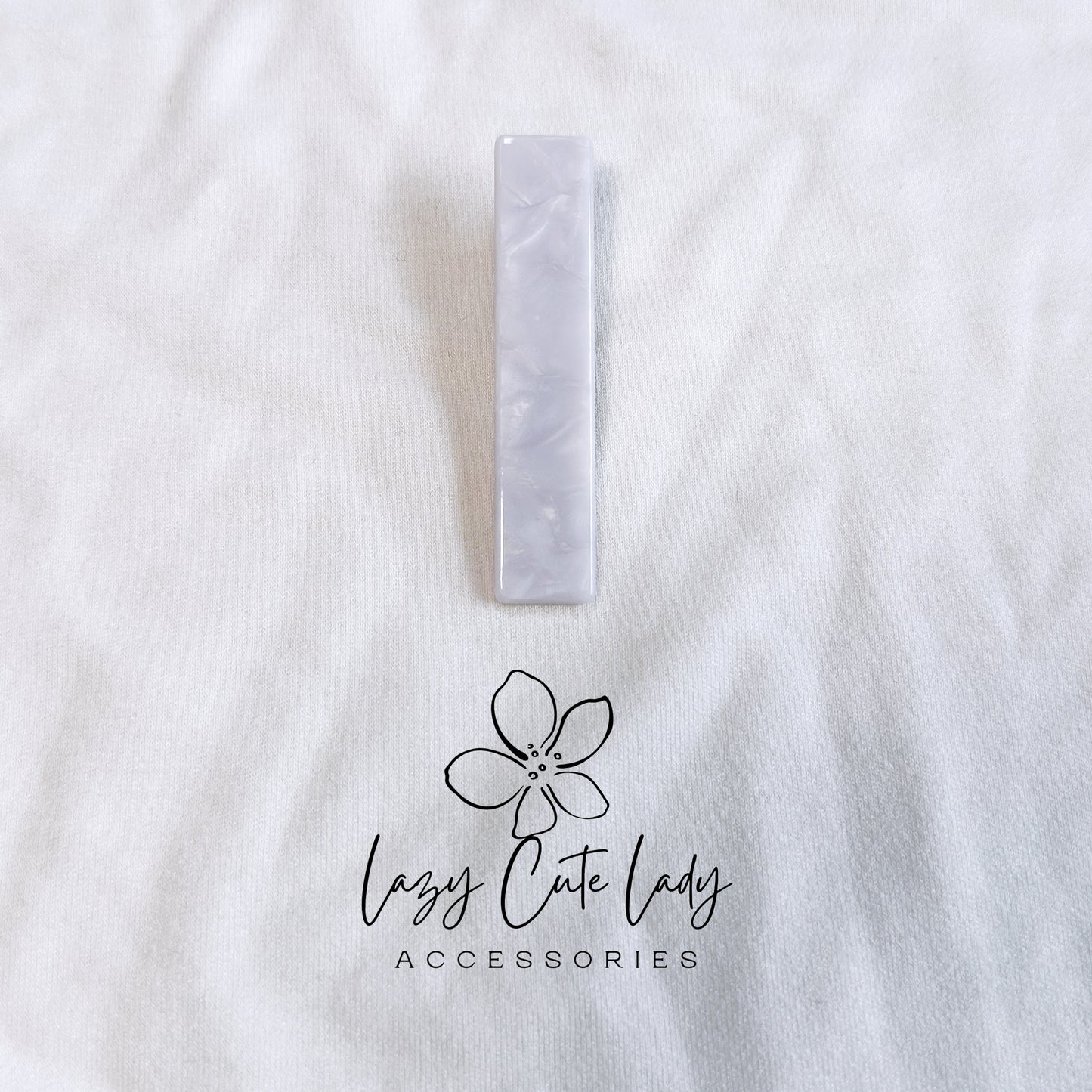 Vintage Eco-Friendly Acetate Hair Clip – Stylish and Sustainable