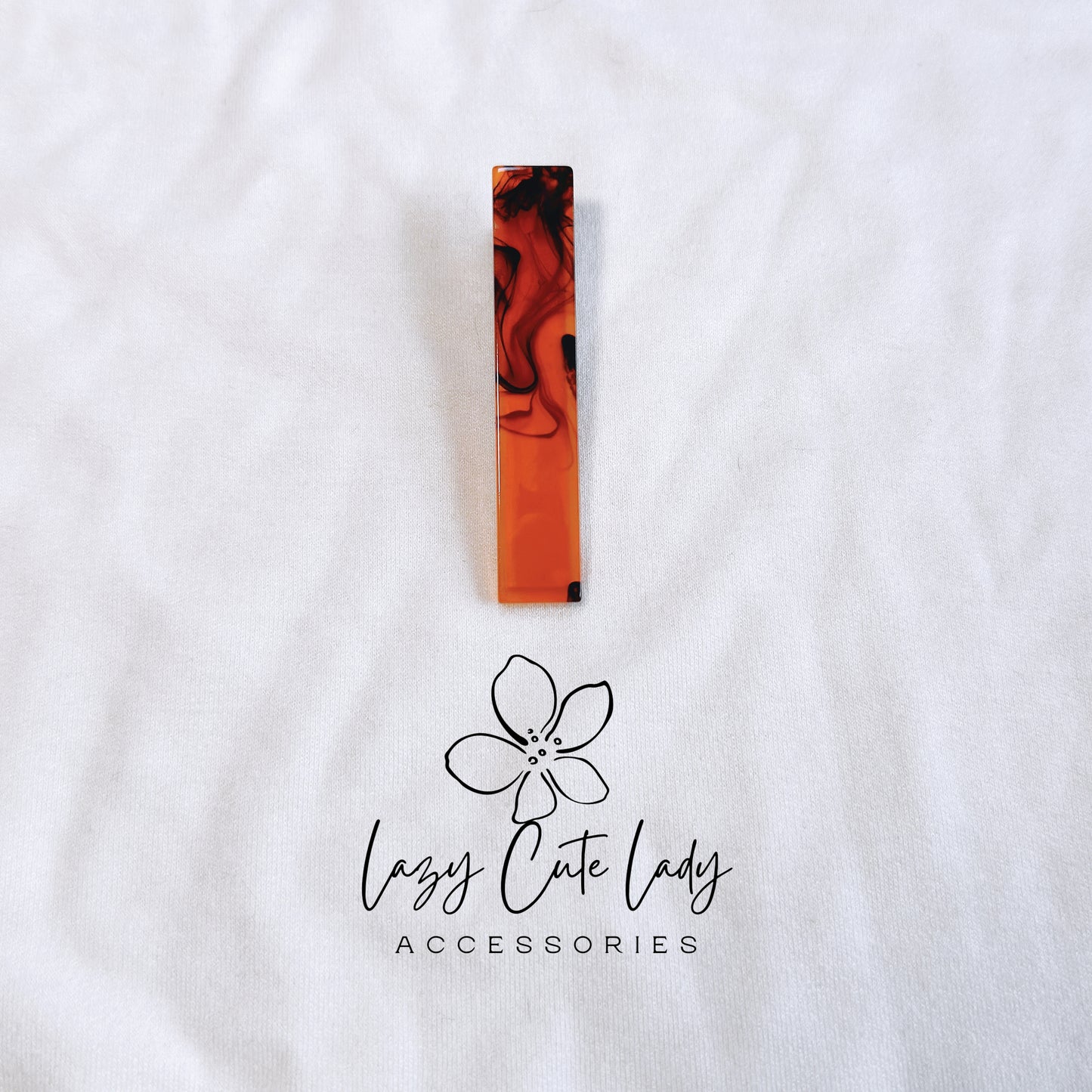 Vintage Eco-Friendly Acetate Hair Clip – Stylish and Sustainable