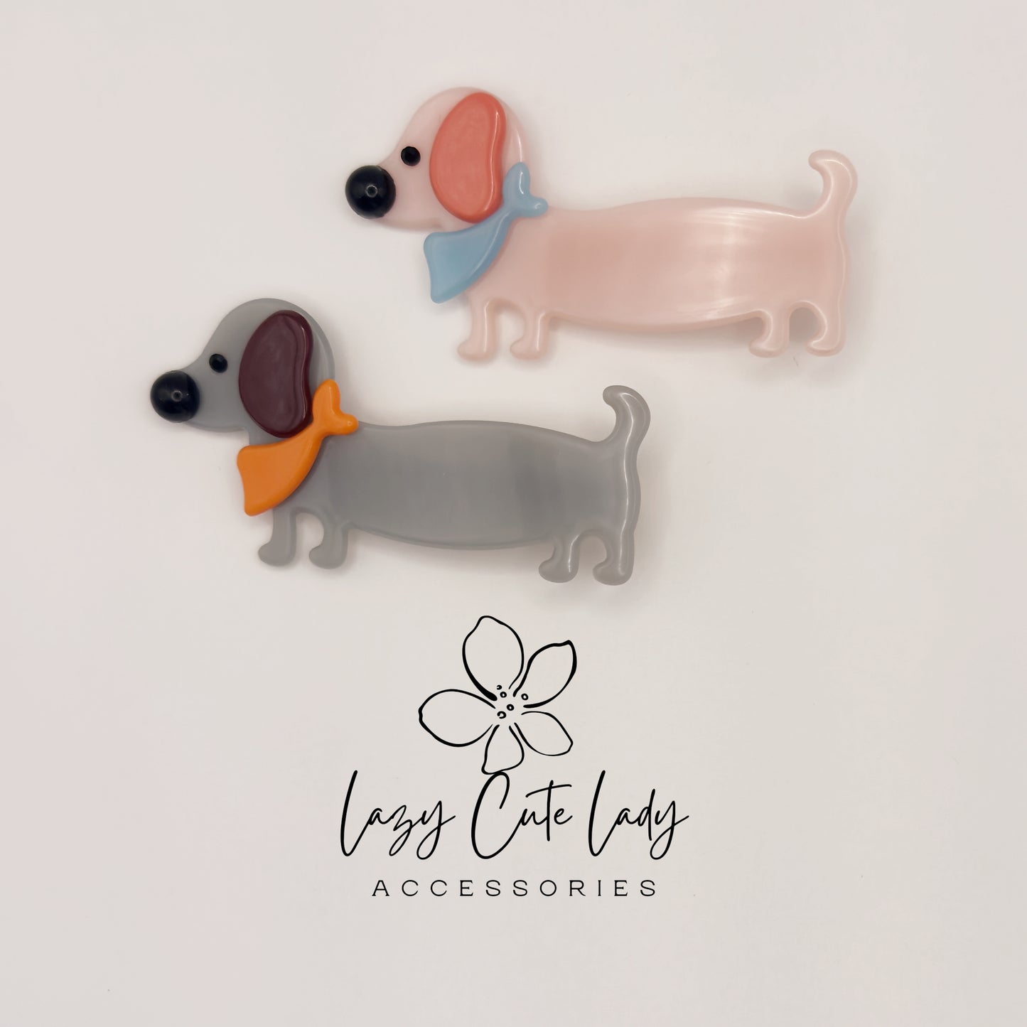 Dachshund Dog Hair Clip – Cute Sausage Dog Barrette