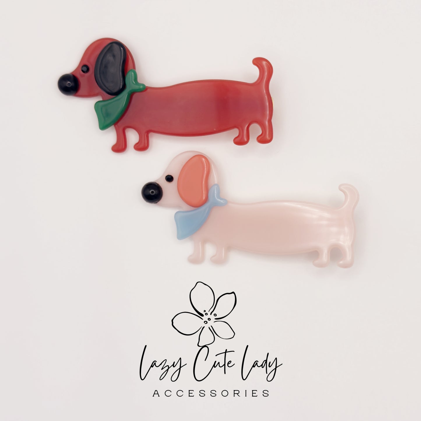 Dachshund Dog Hair Clip – Cute Sausage Dog Barrette