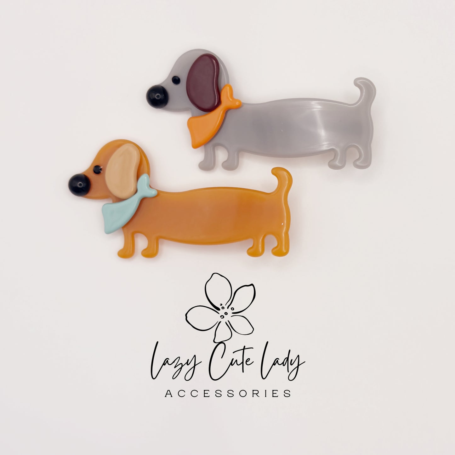 Dachshund Dog Hair Clip – Cute Sausage Dog Barrette