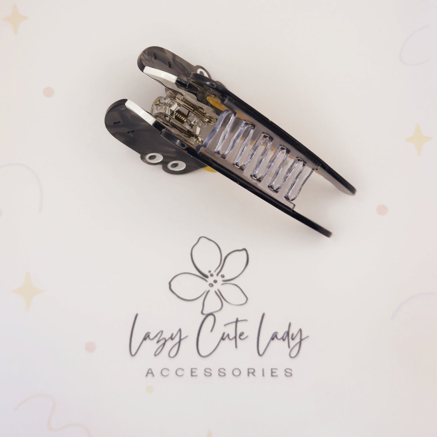 Rawr-some Dino Acetate Hair Claw – Eco-Friendly Cute Clip